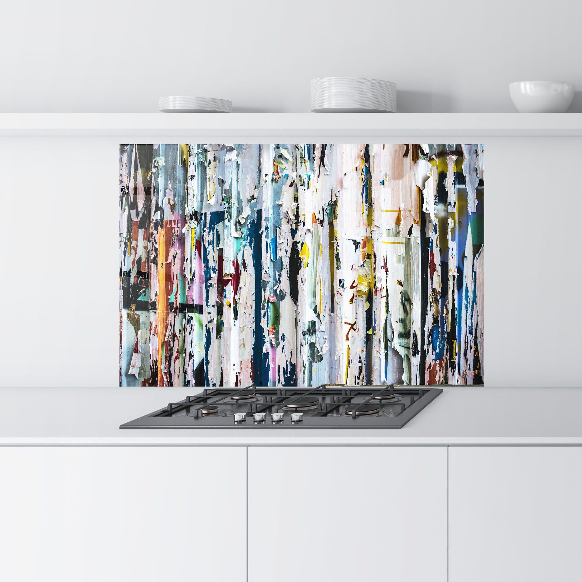 Abstract Torn Paper mockup 9