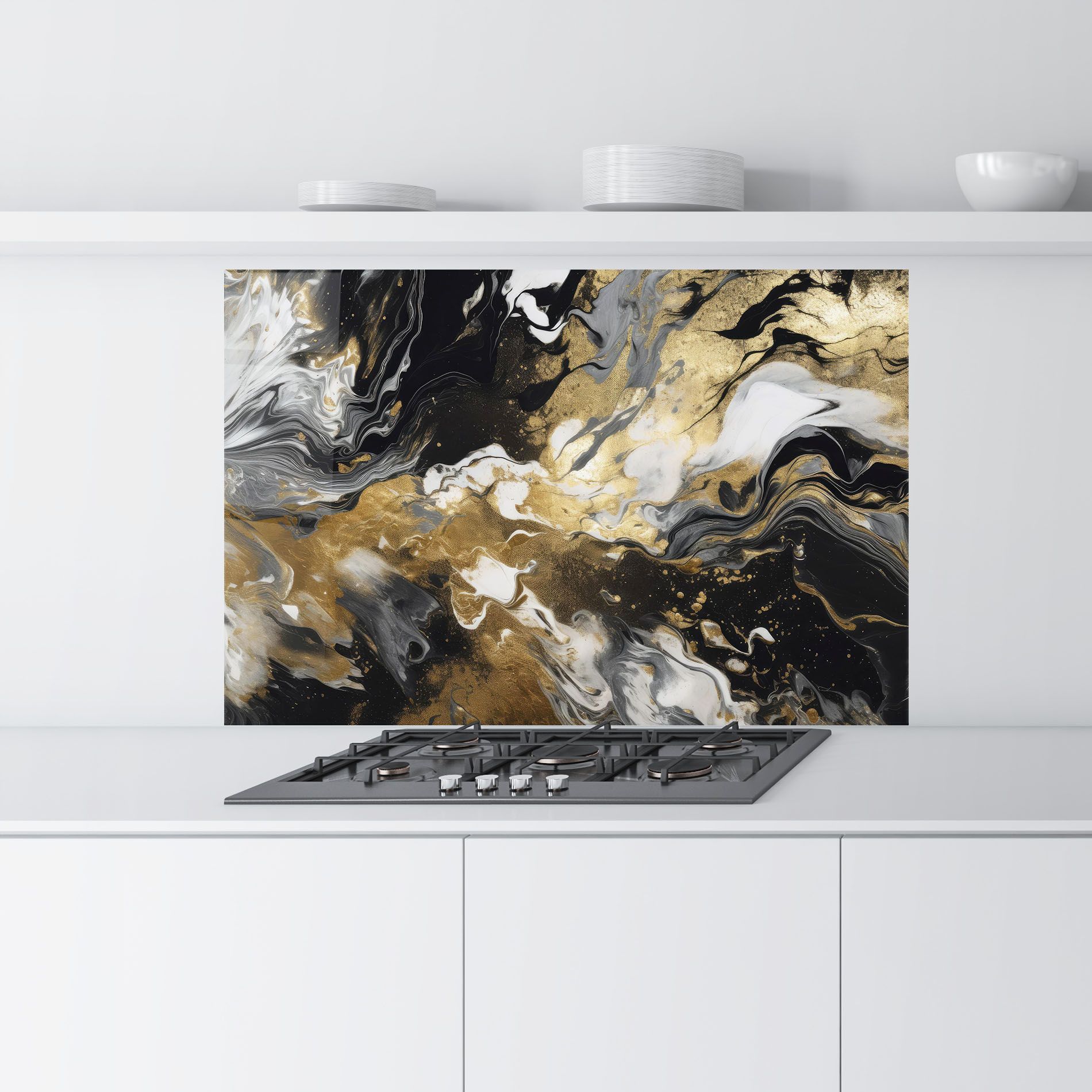 Gold Acrylic Fluid mockup 9