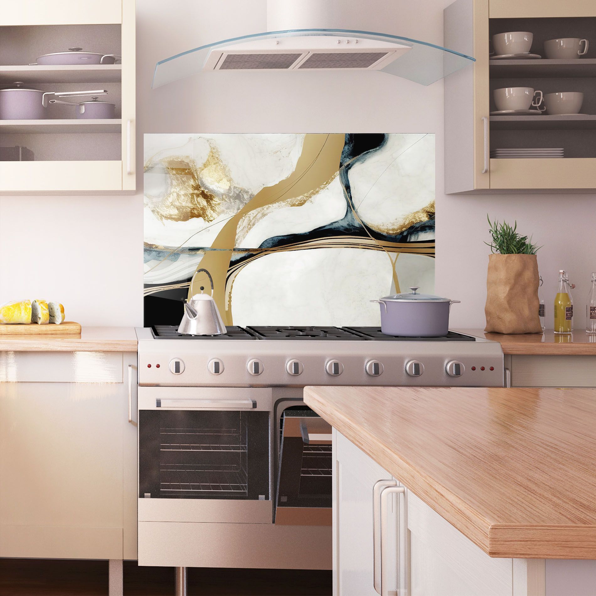 Golden Blue Marble mockup 1