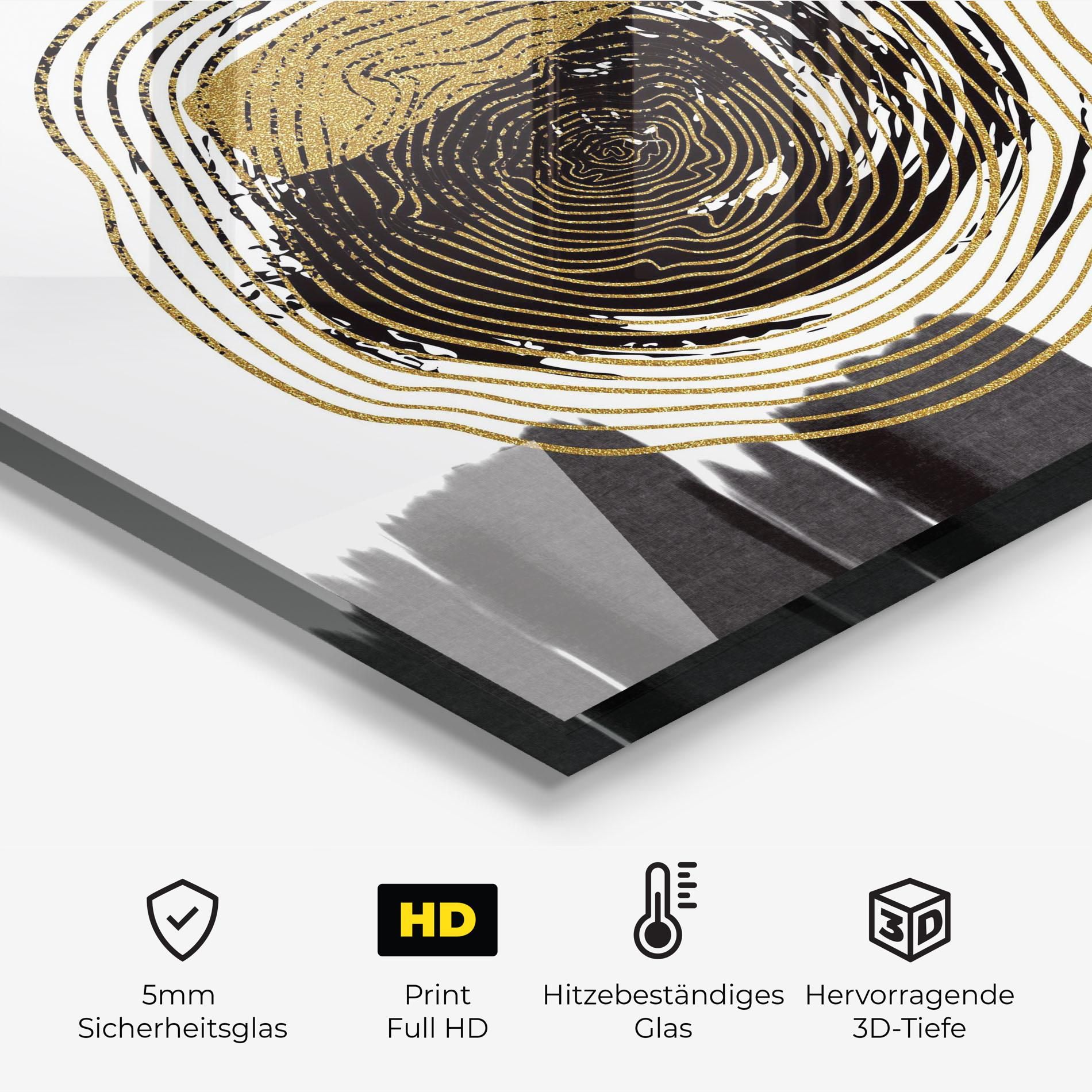 Golden Grey Spiral mockup 2