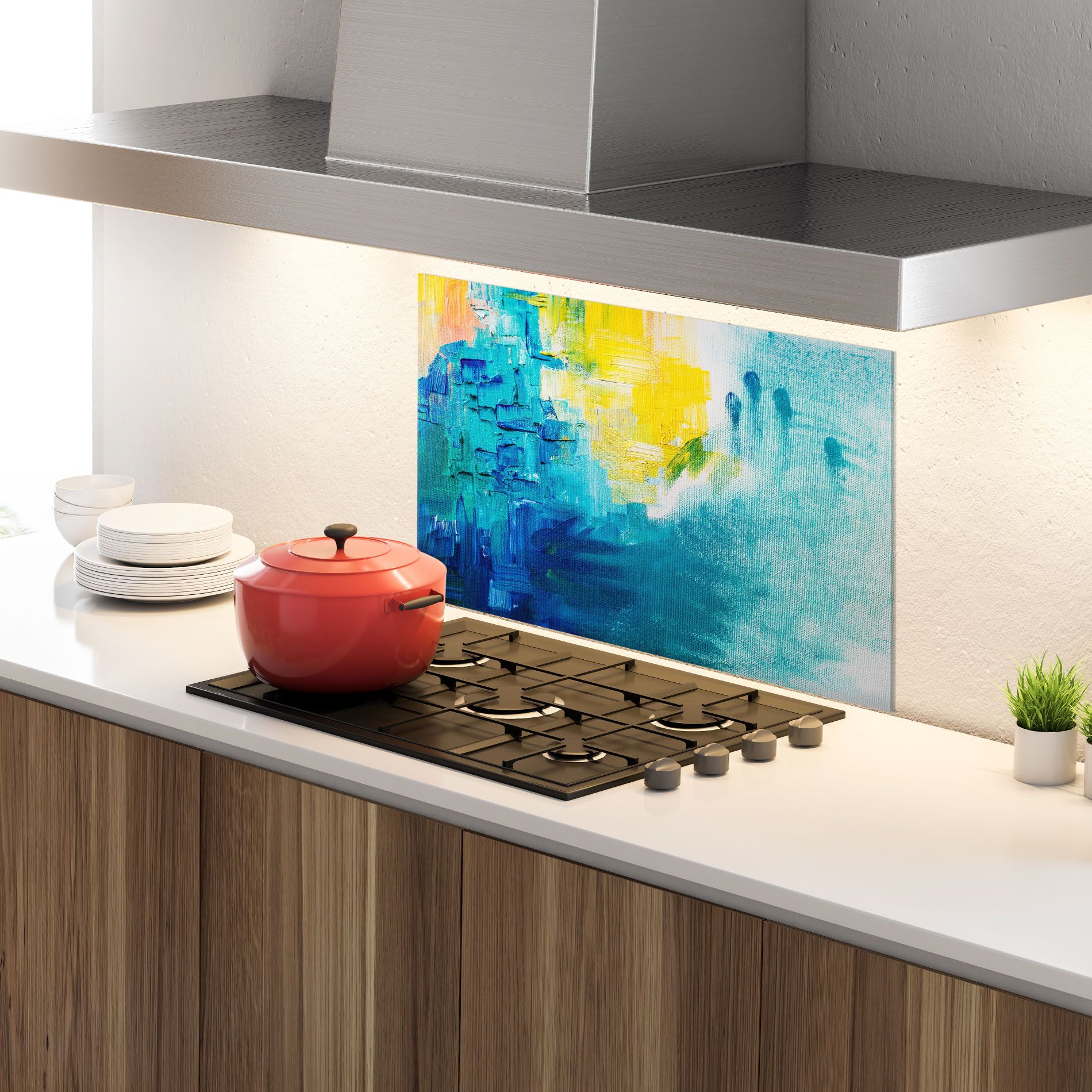 Abstract Hand Mark mockup 4