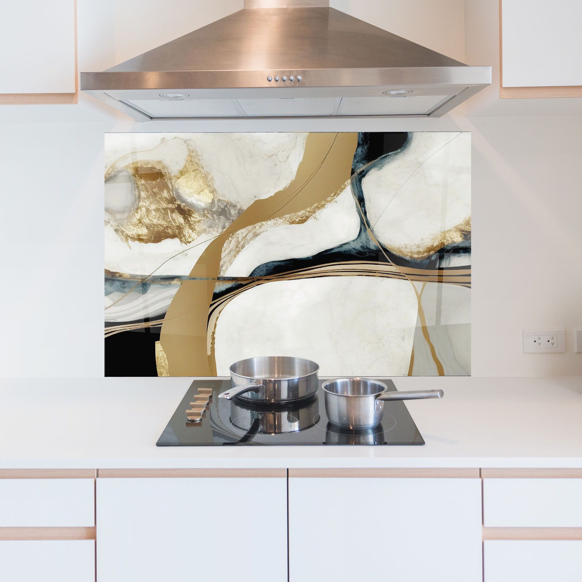 Golden Blue Marble mockup 5