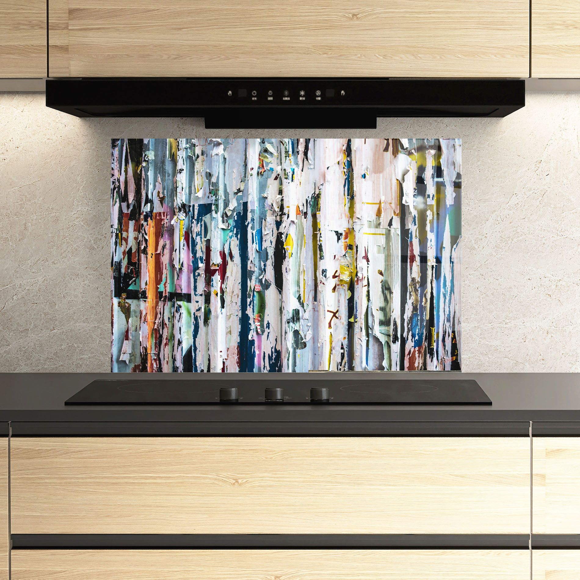 Abstract Torn Paper mockup 3