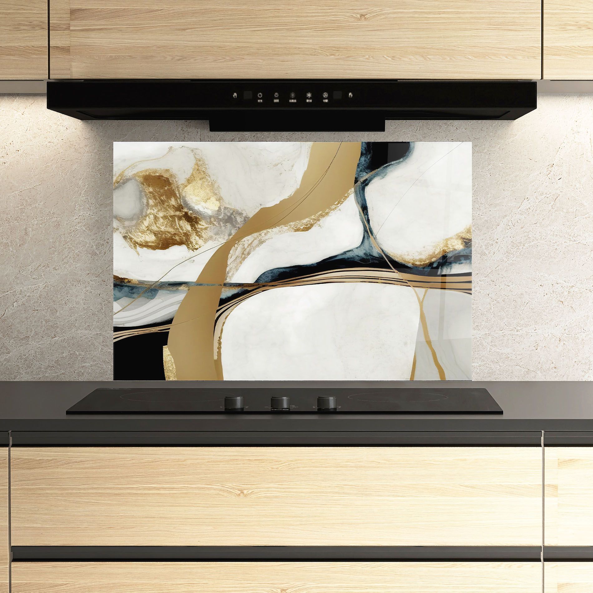 Golden Blue Marble mockup 3