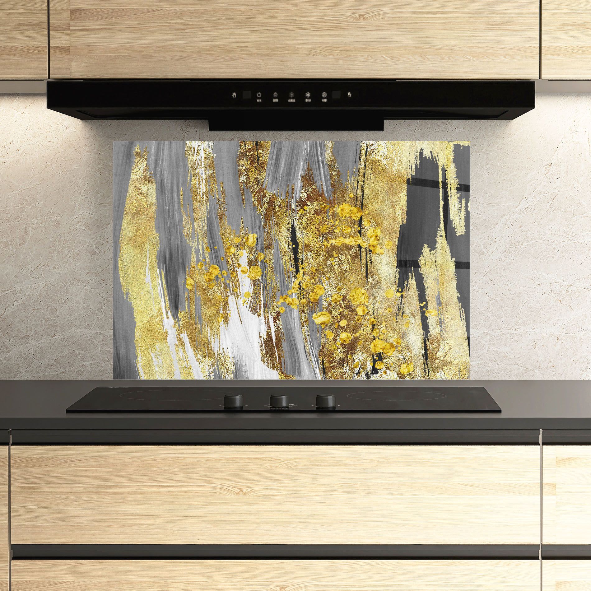 Golden Grfey Lines mockup 3