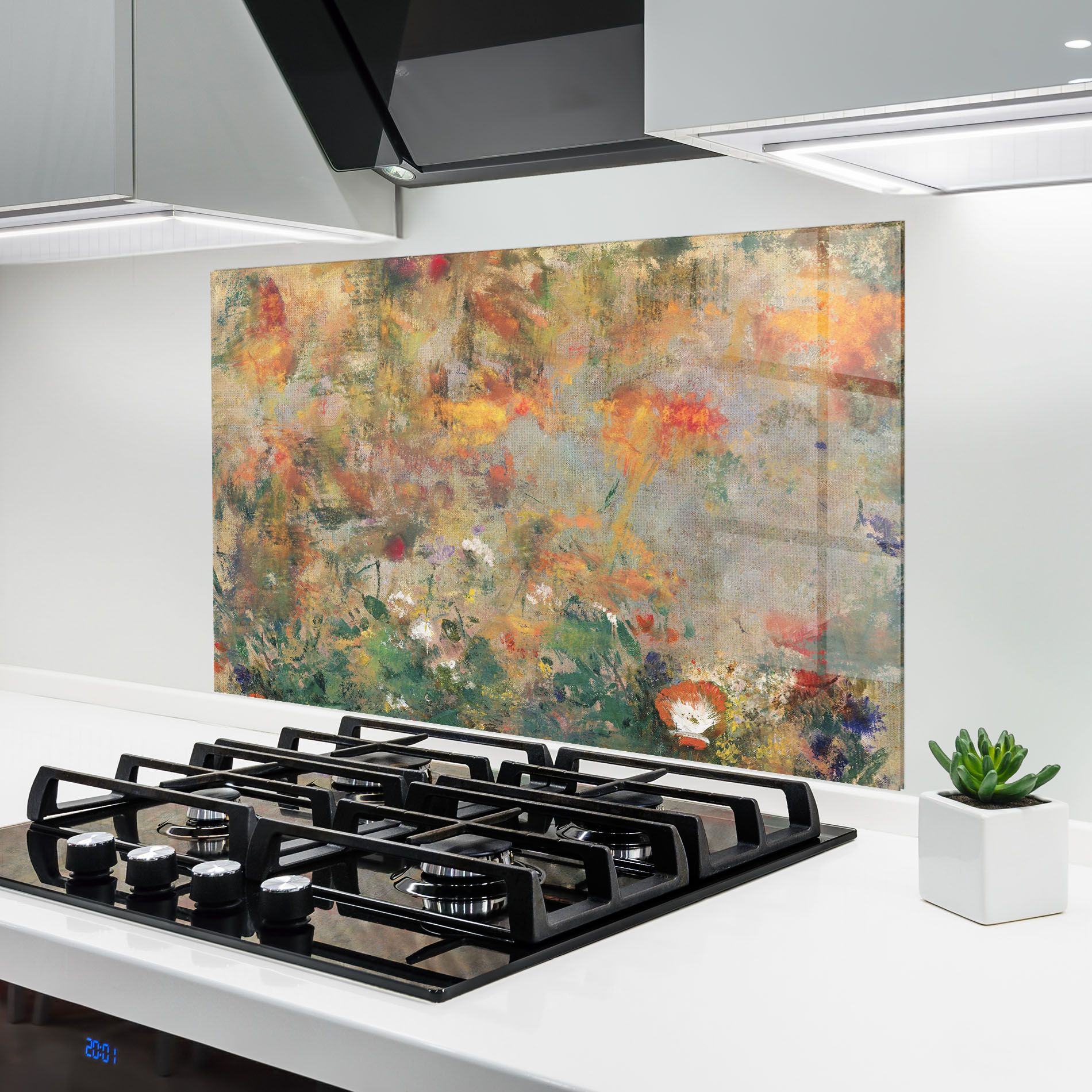 Abstract Flowers mockup 6