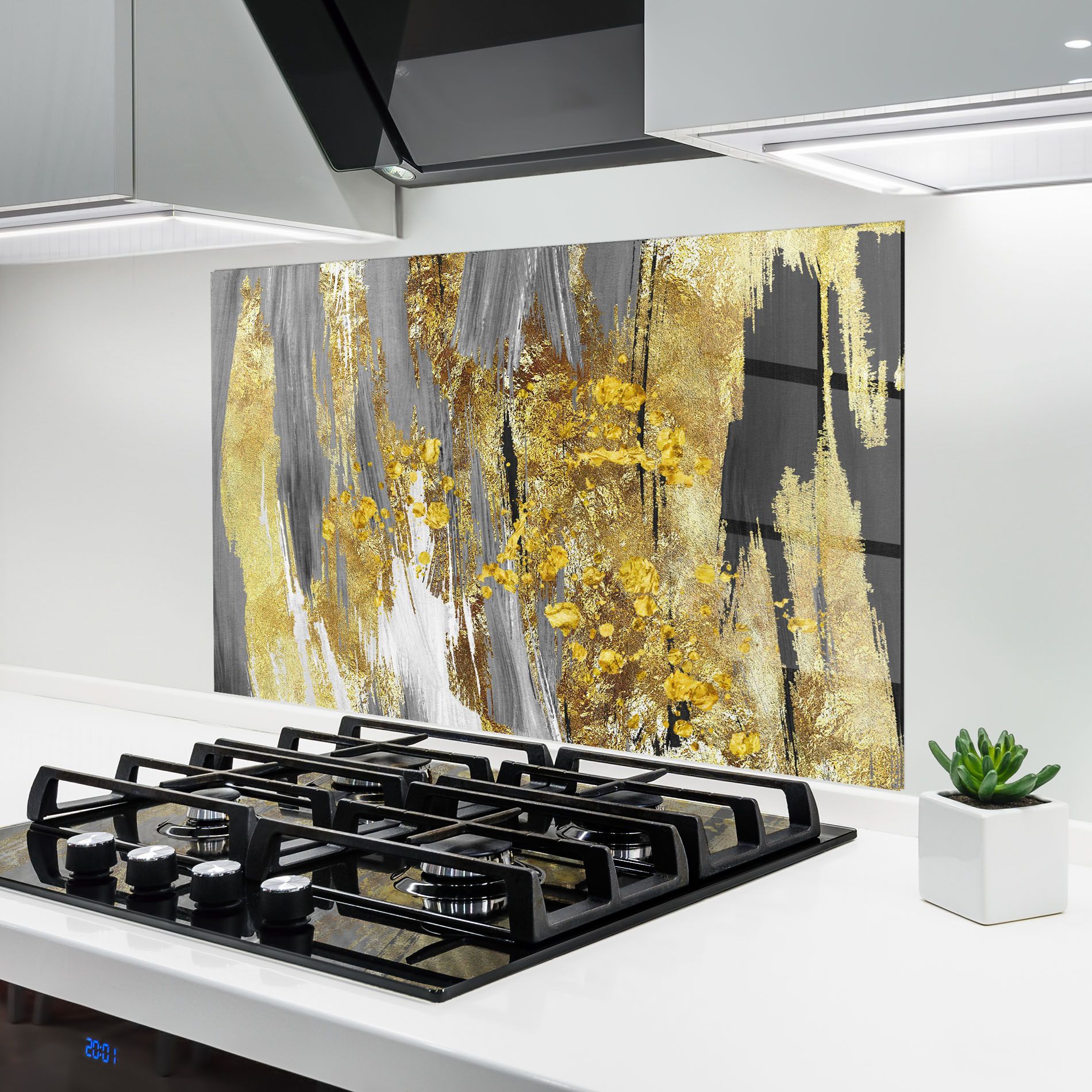 Golden Grfey Lines mockup 6