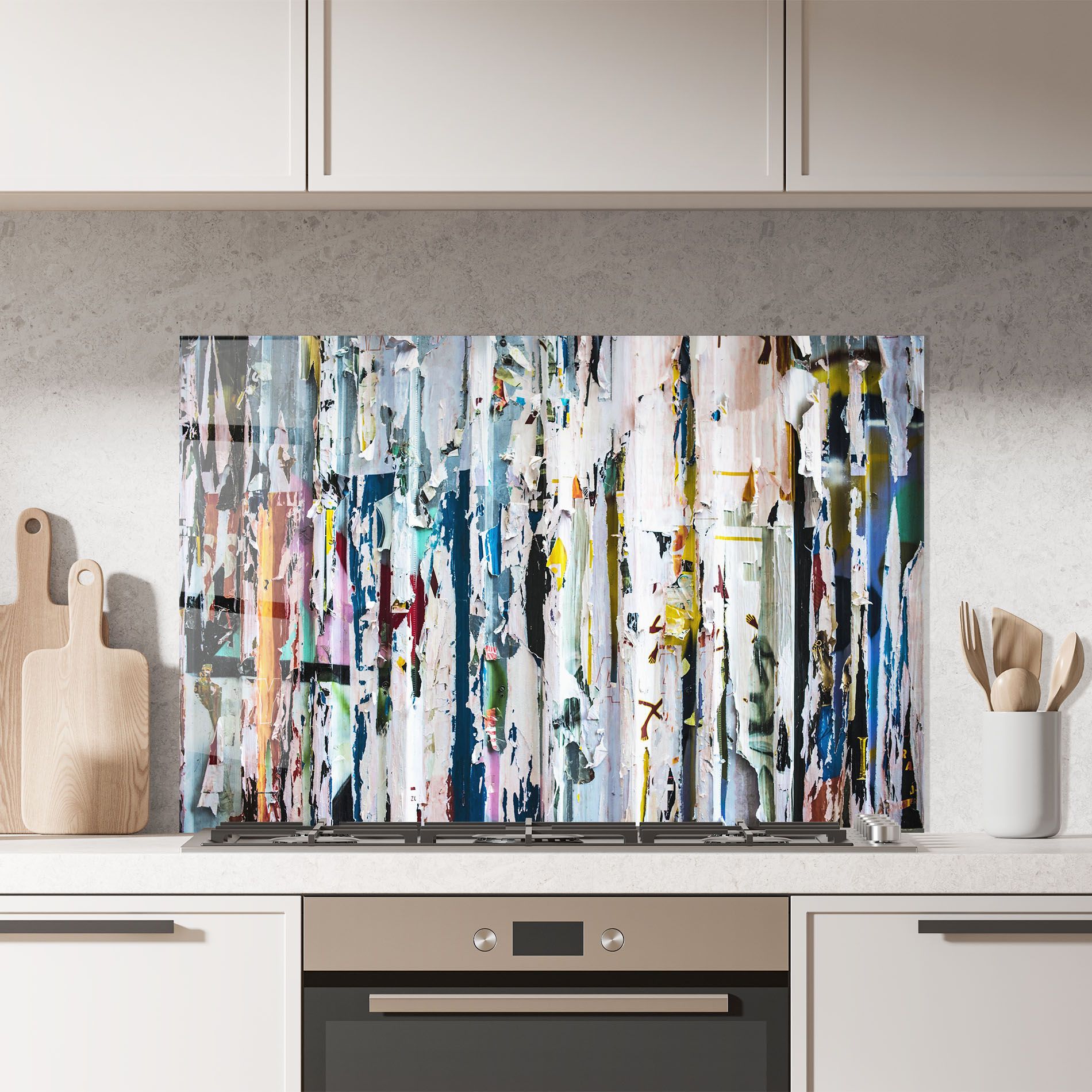 Abstract Torn Paper mockup 7