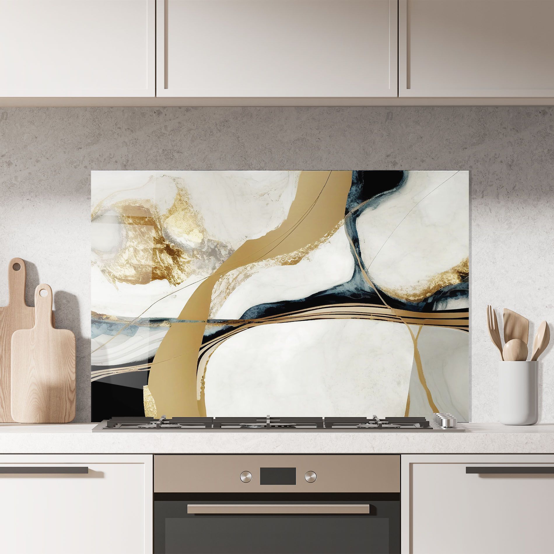 Golden Blue Marble mockup 7