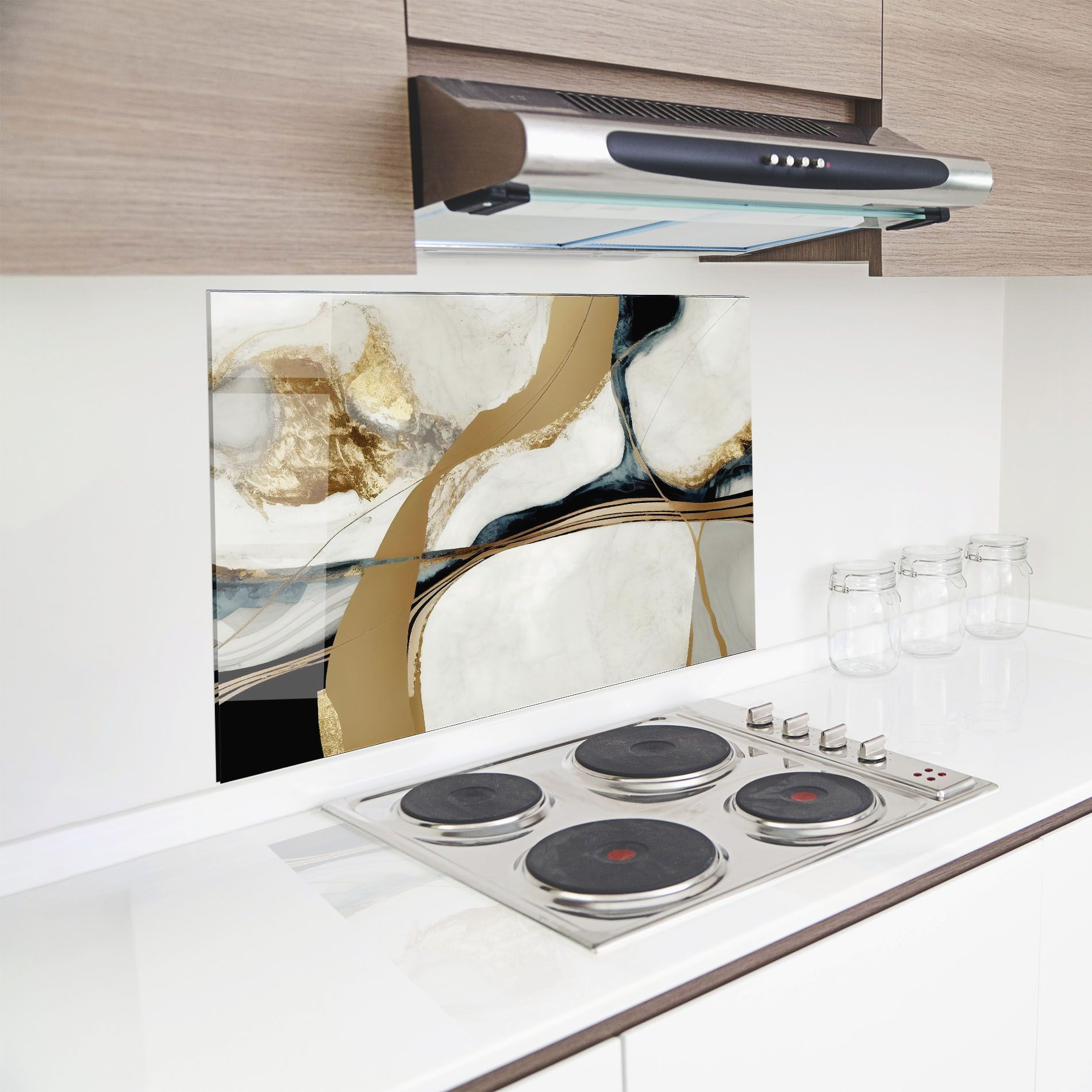 Golden Blue Marble mockup 8