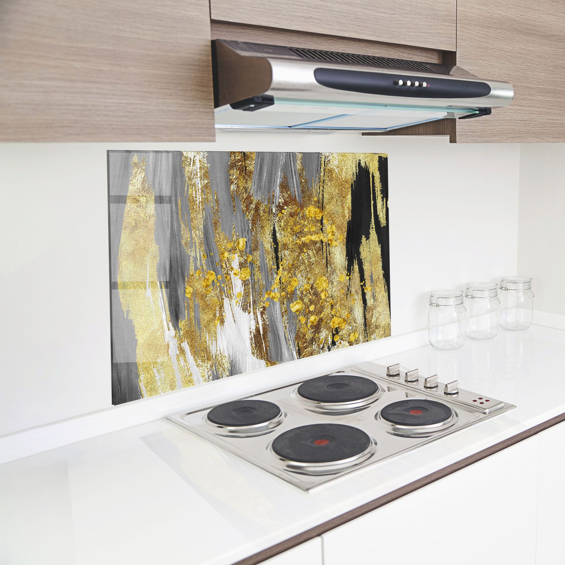 Golden Grfey Lines mockup 8