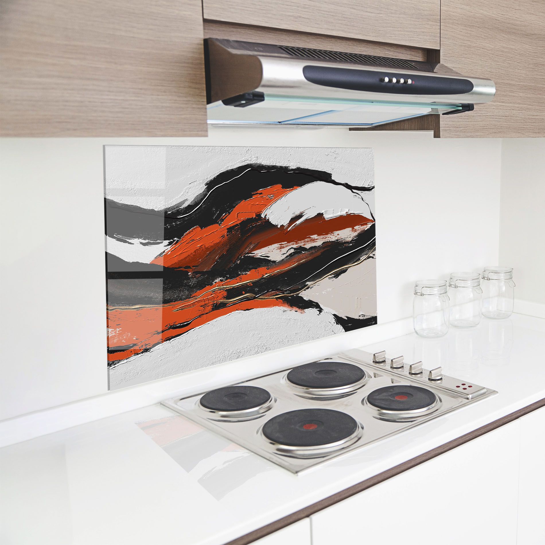 Red And Black Brush mockup 8