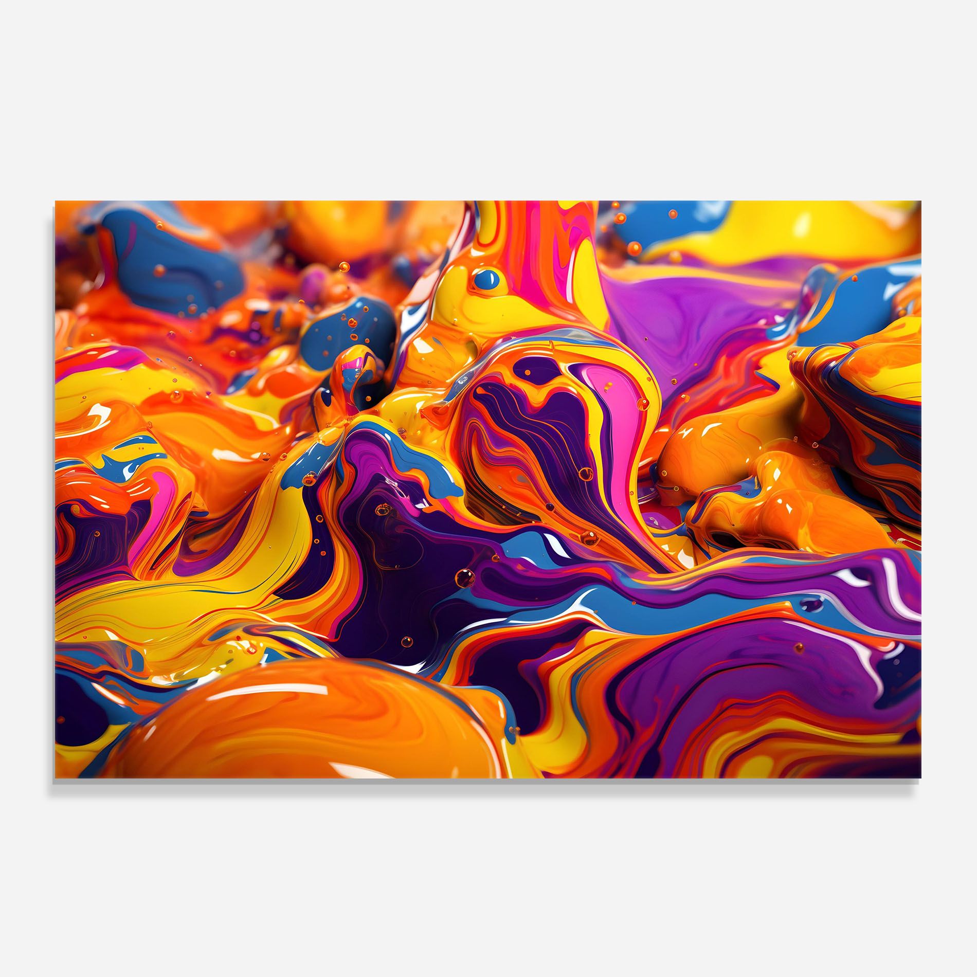 Colorful Waves mockup 0