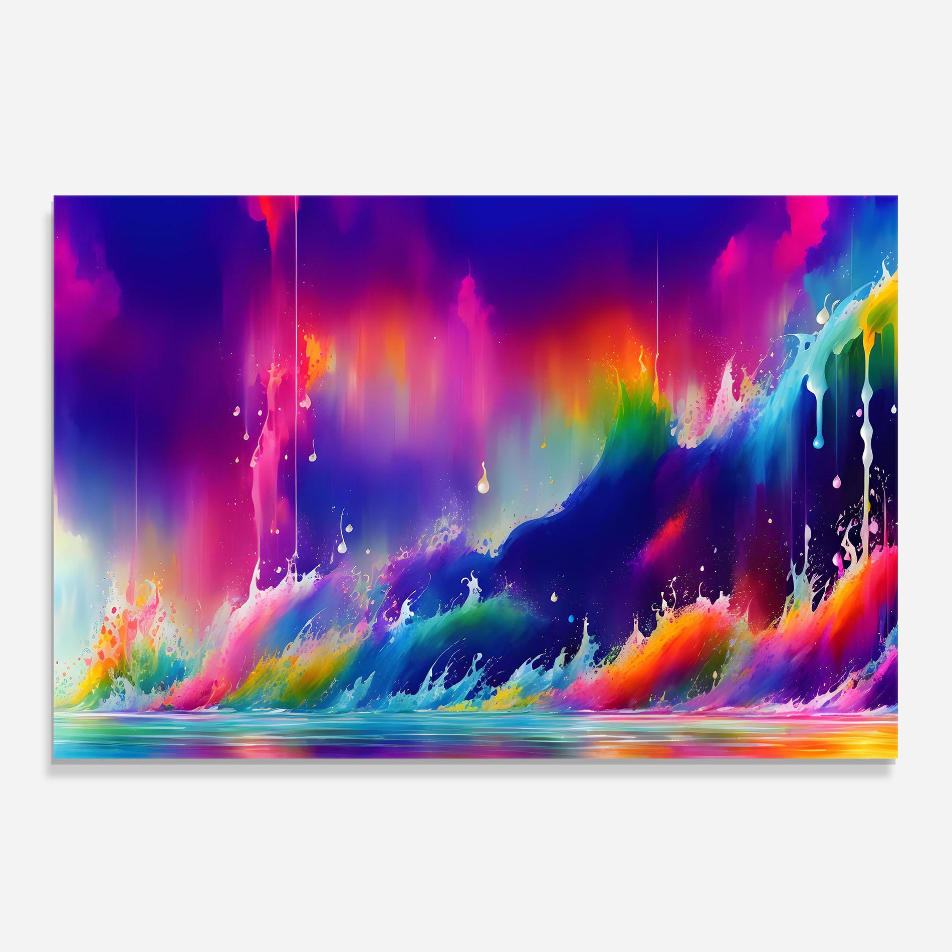 Küchenrückwand Glas Fairytale Landscape mockup 0