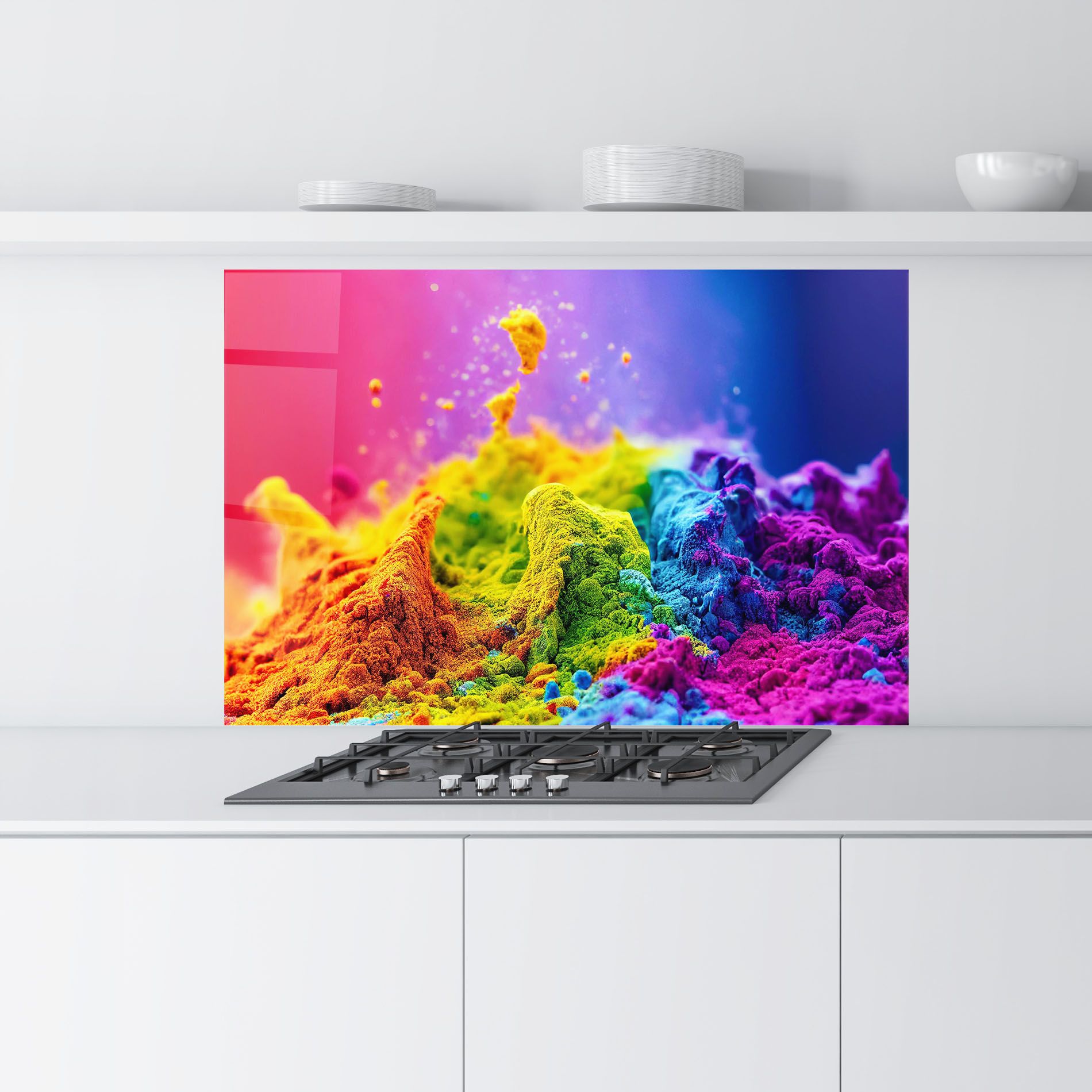 Color Powder Explosion mockup 9