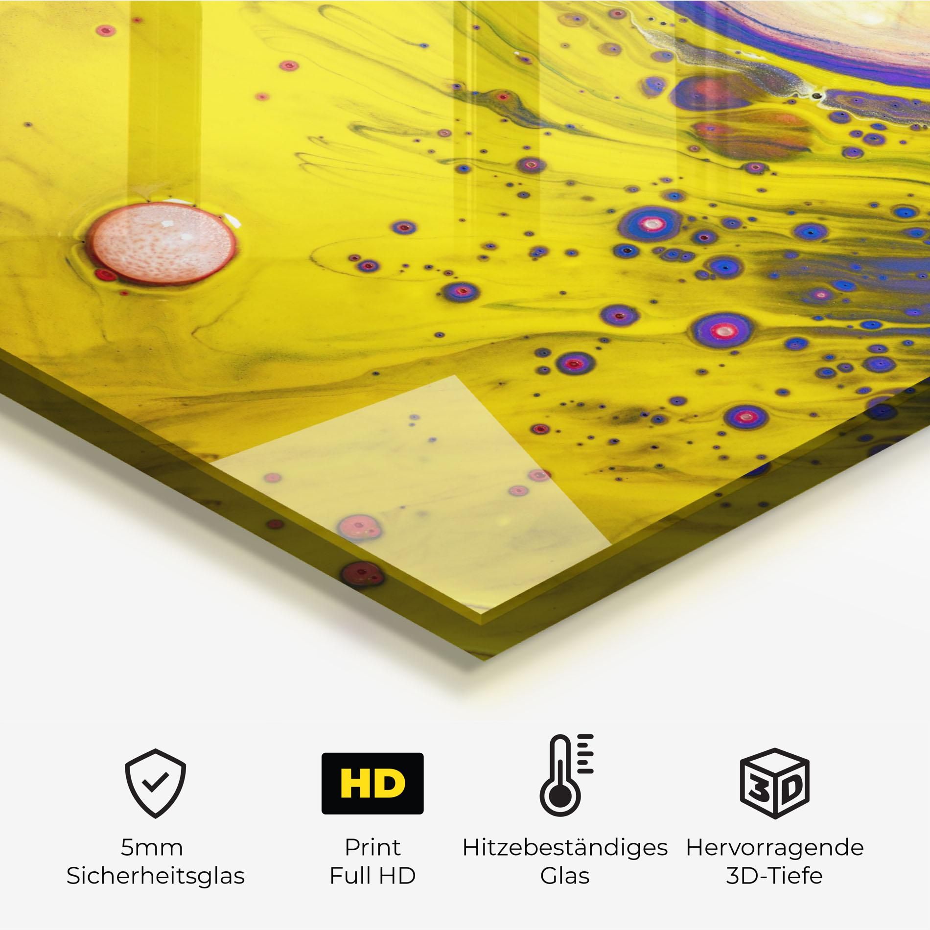 Colorful Liquid Marble mockup 2