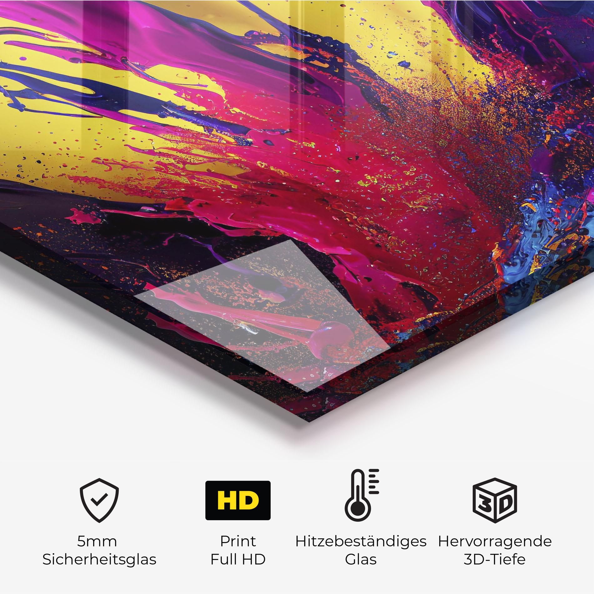 Purple And Blue Splash mockup 2