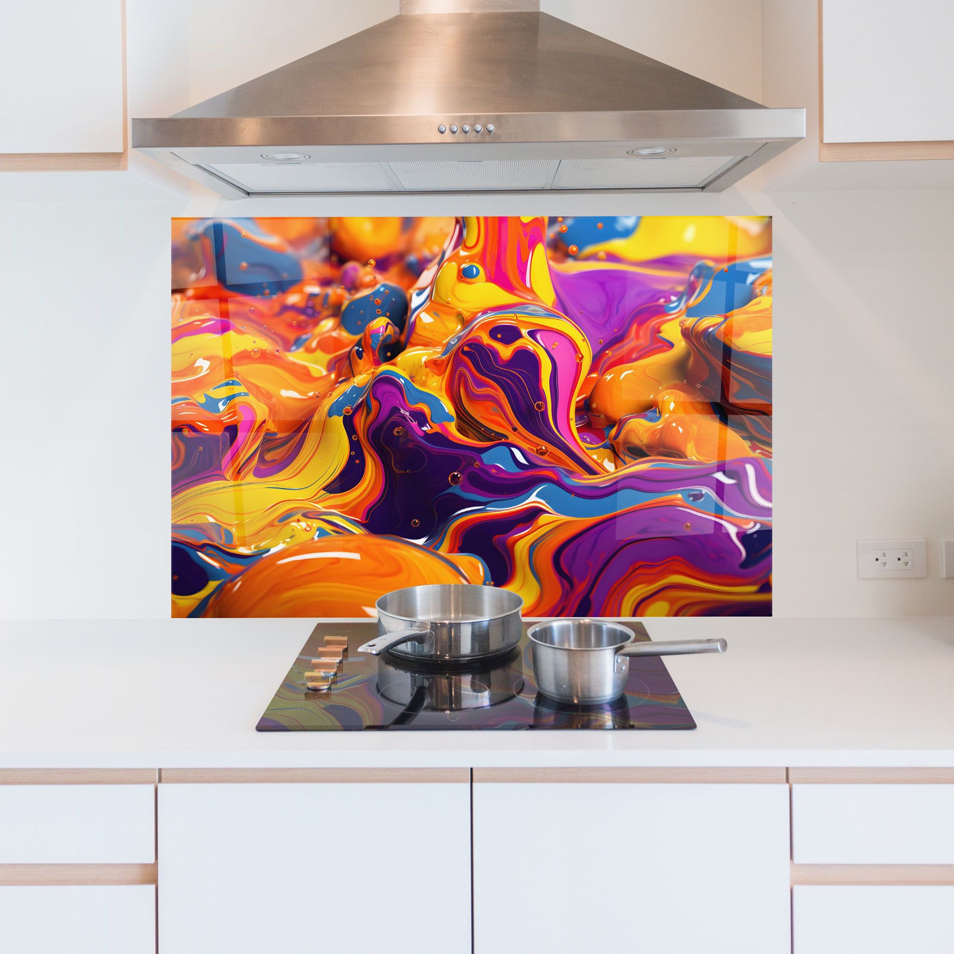 Colorful Waves mockup 5