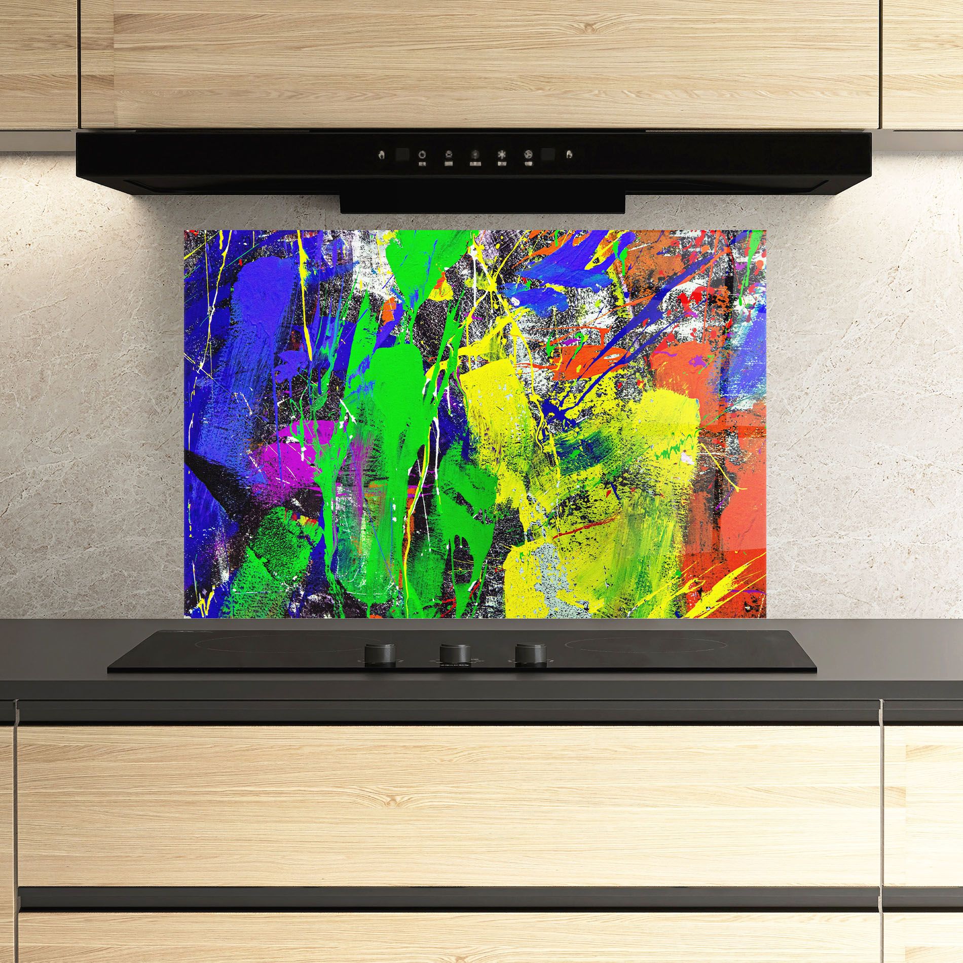 Color Mix Abstract mockup 3