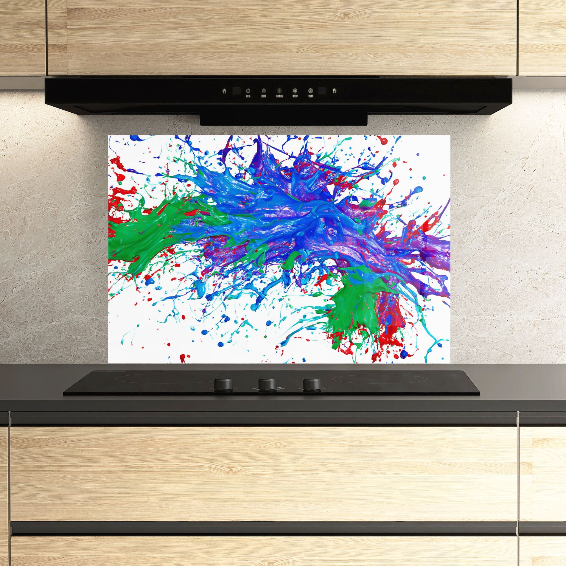 Colorful Blue Purple mockup 3