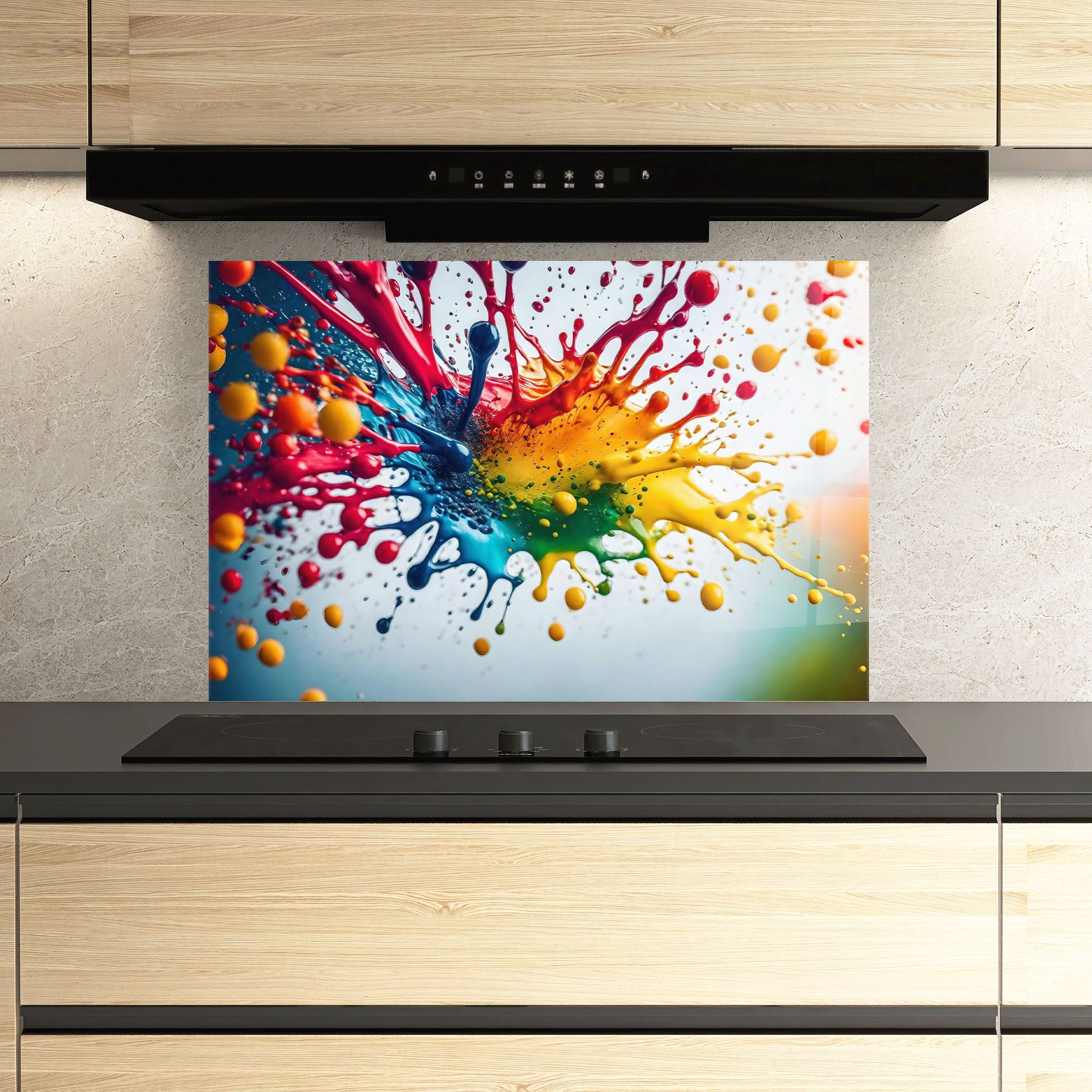 Colorful Splash Rainbow mockup 3