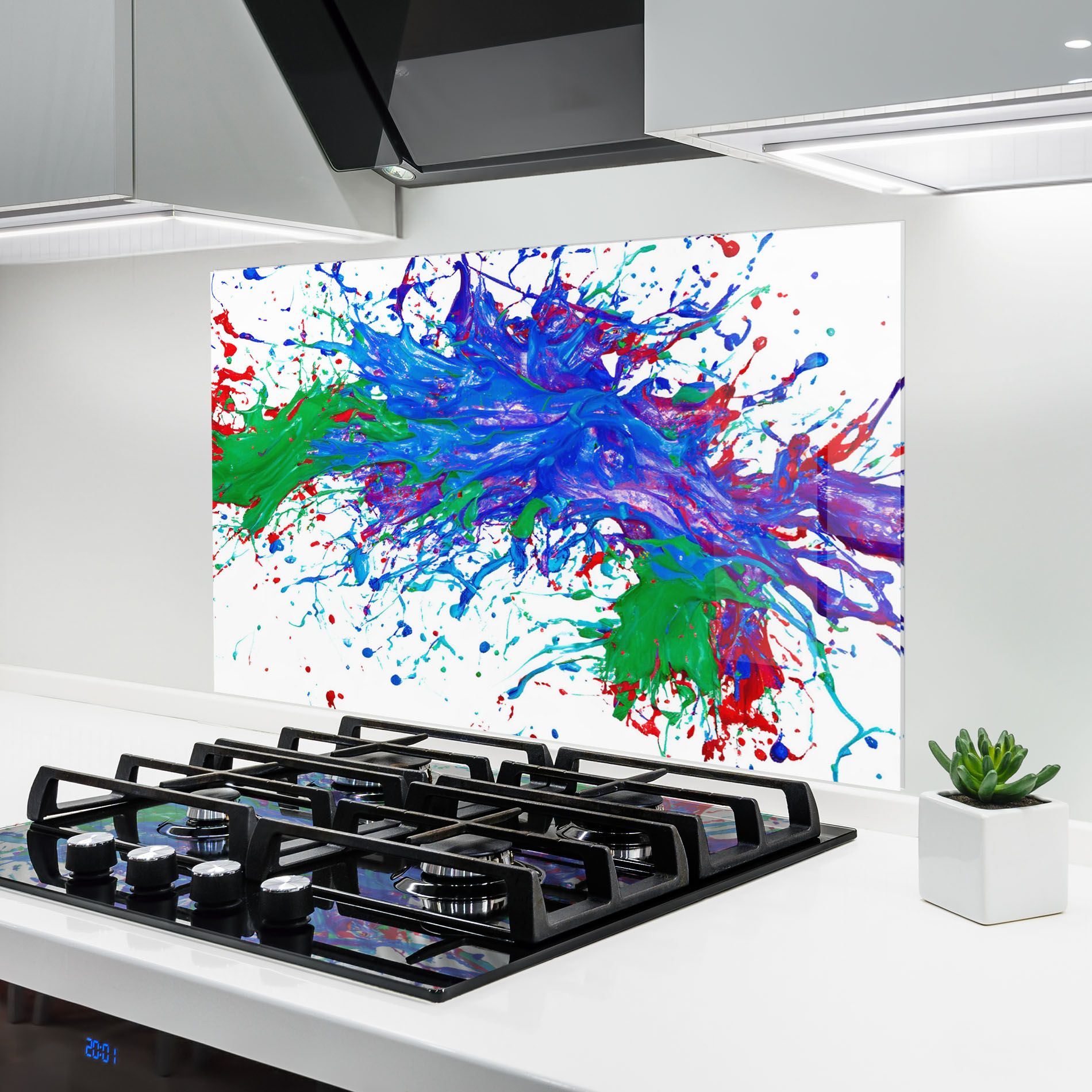 Colorful Blue Purple mockup 6