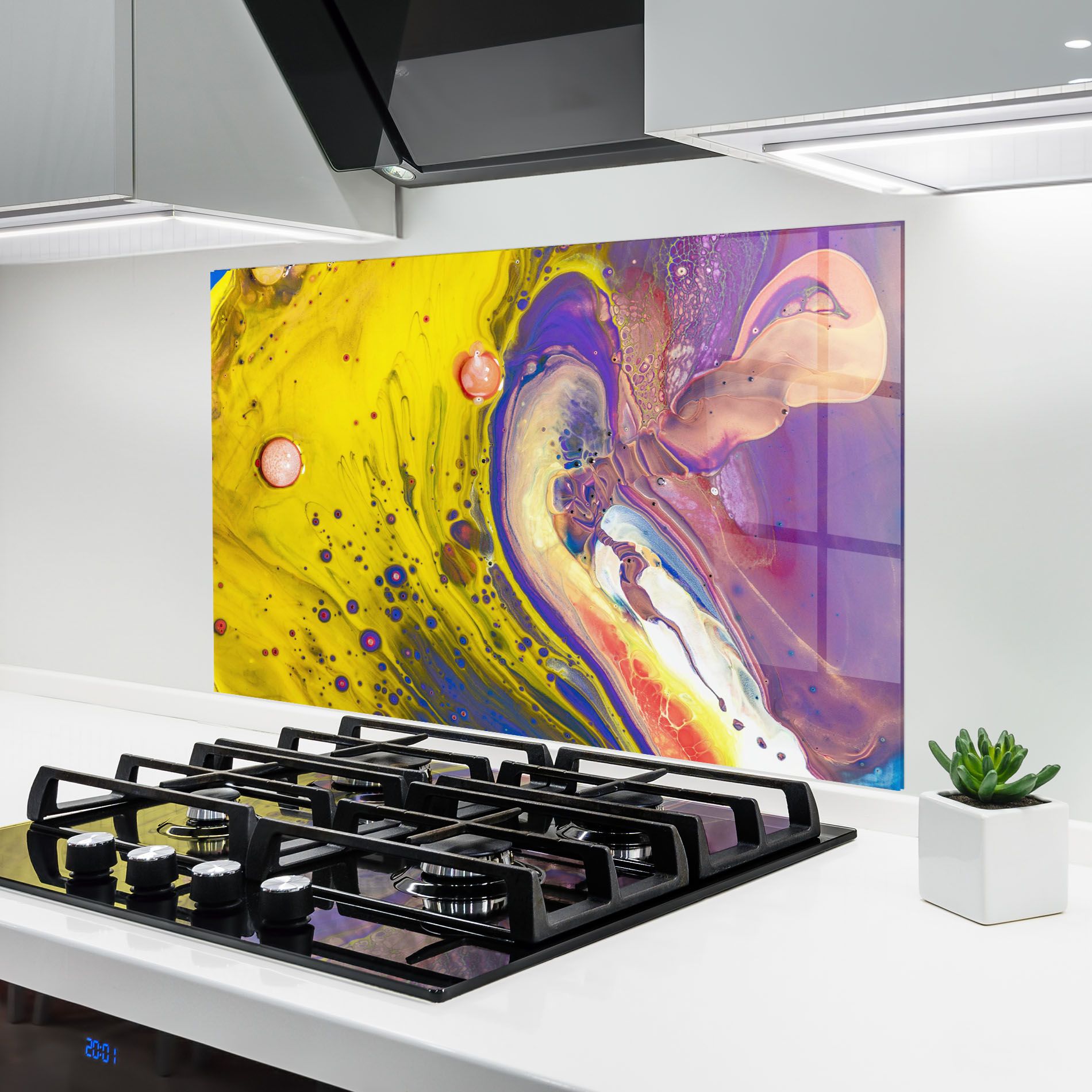 Colorful Liquid Marble mockup 6