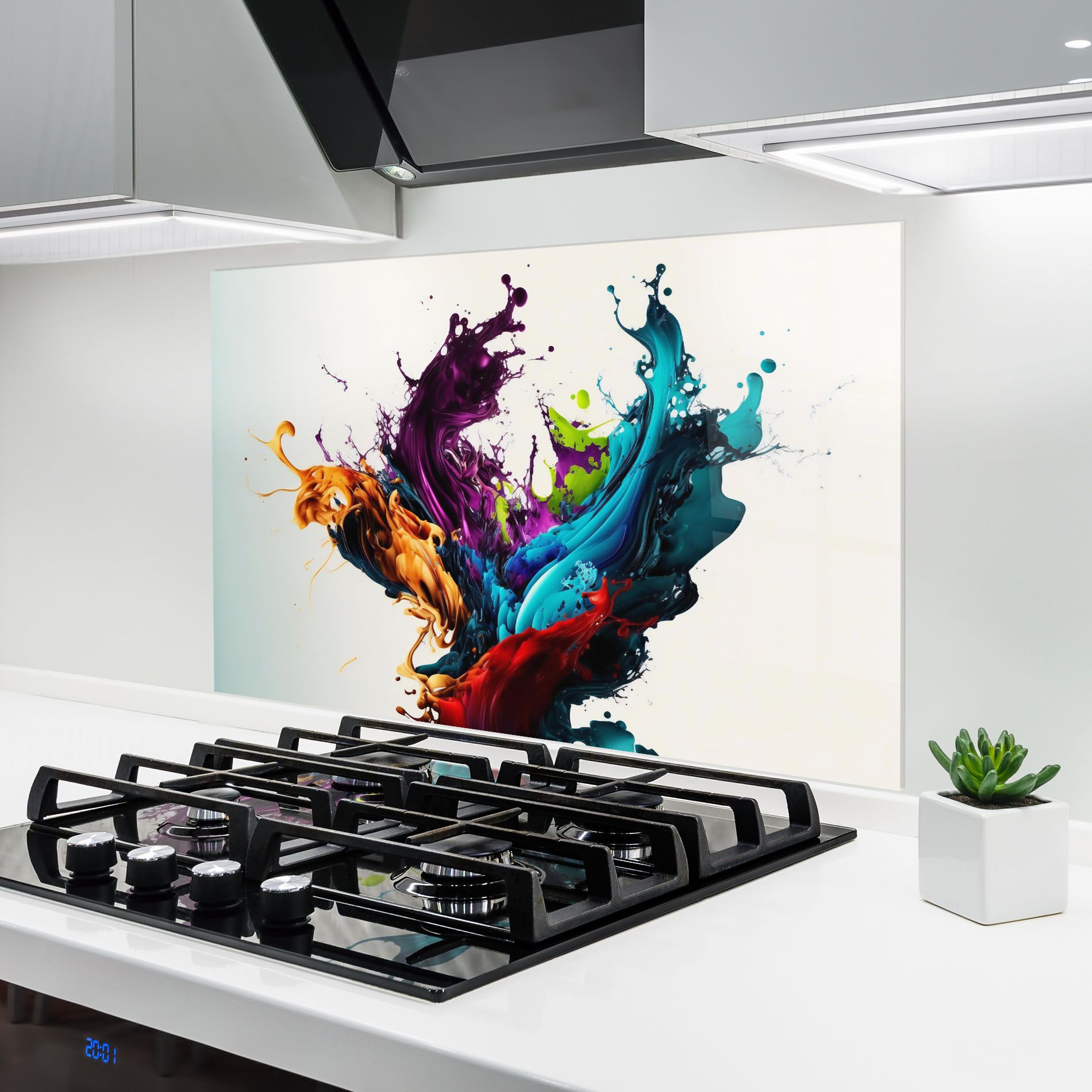 Dark Purple Splash mockup 6