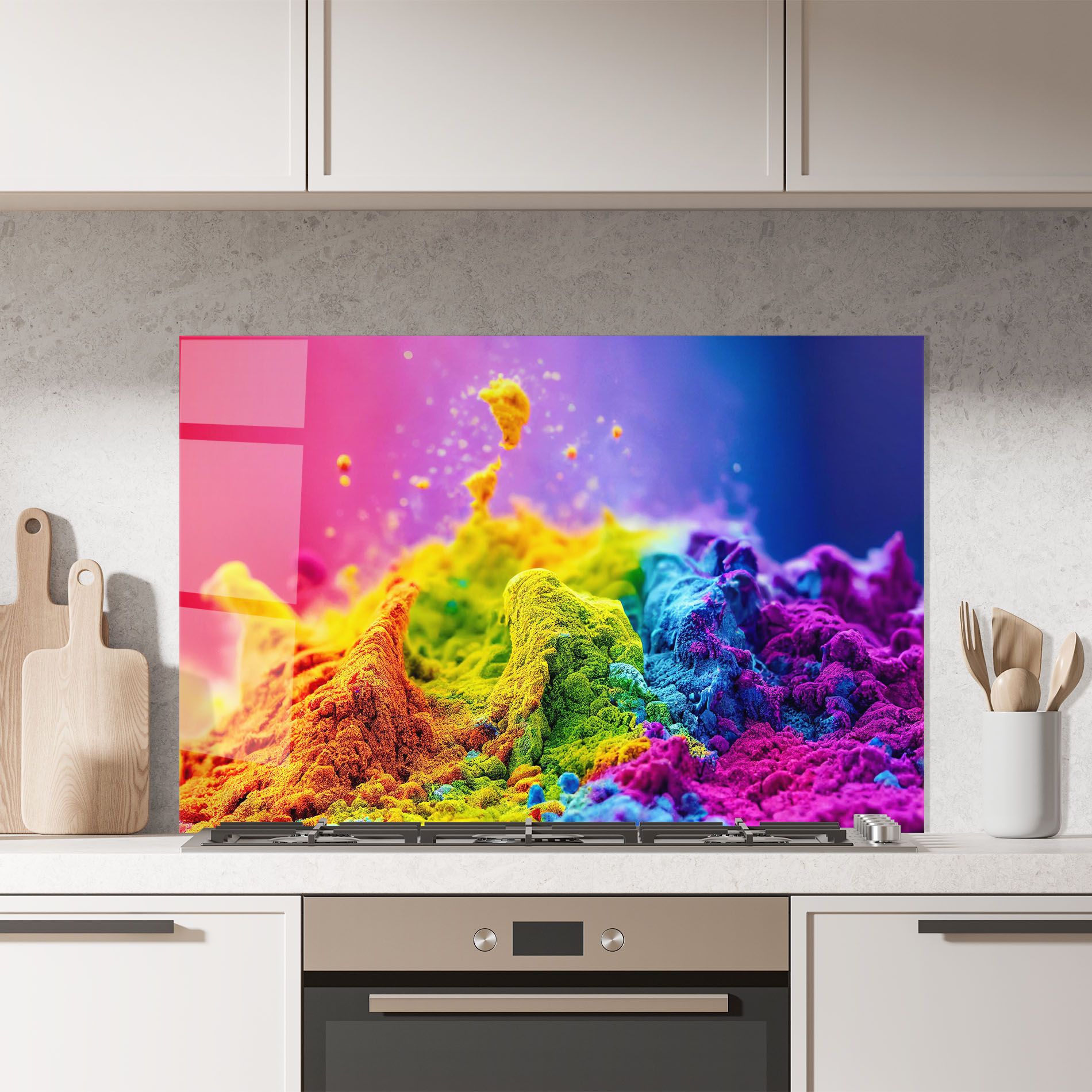 Color Powder Explosion mockup 7