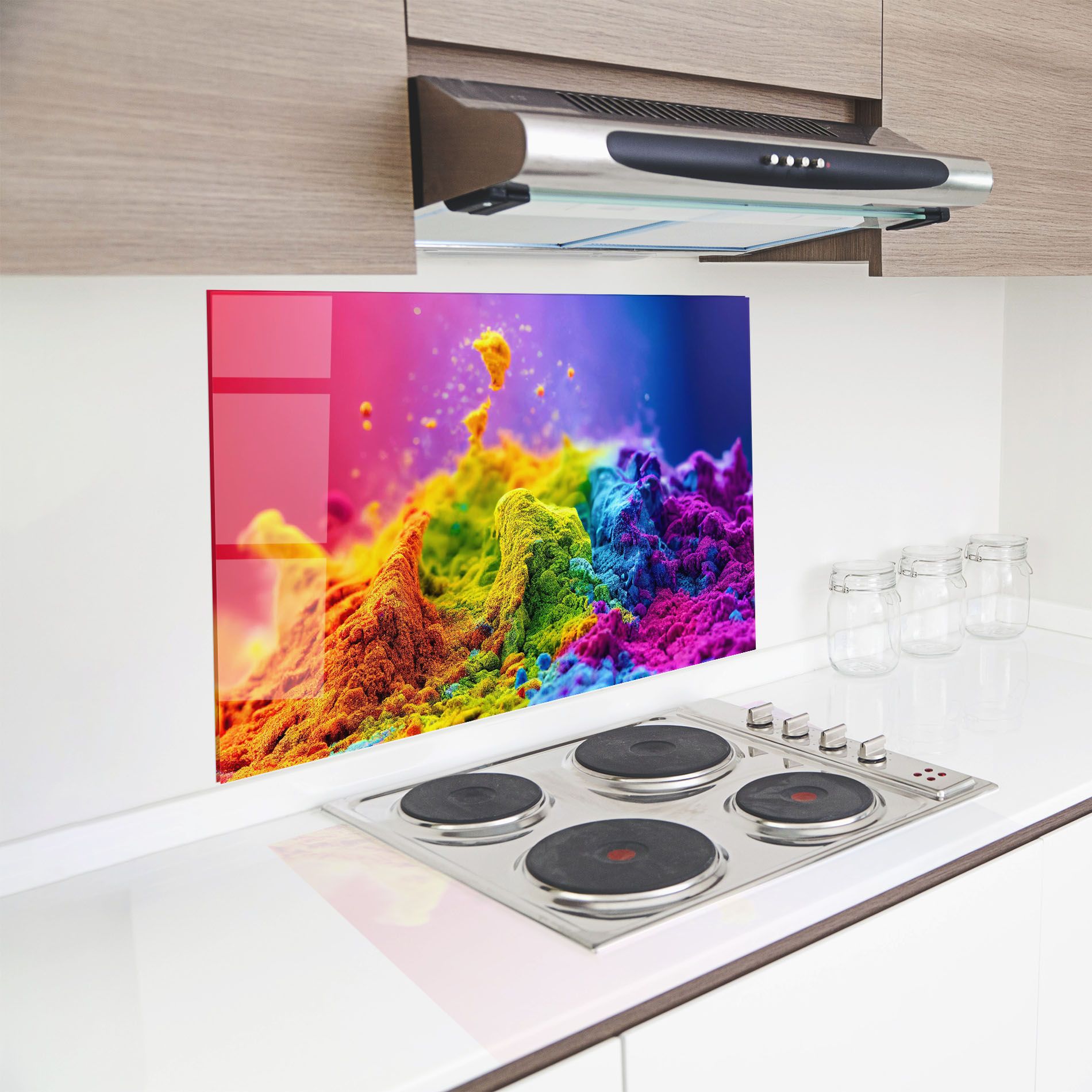 Color Powder Explosion mockup 8