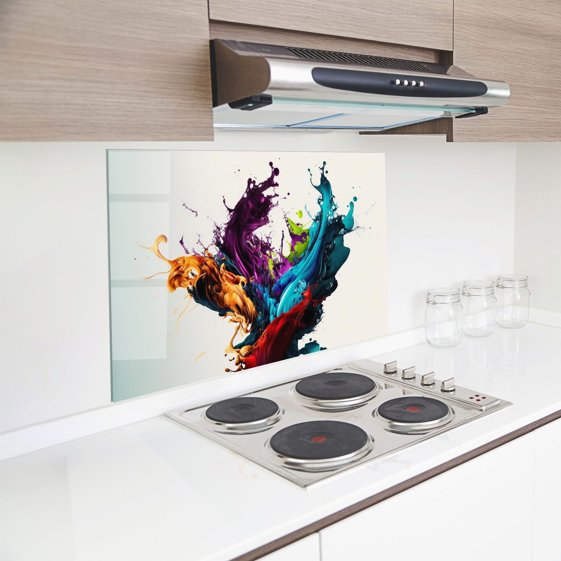Dark Purple Splash mockup 8