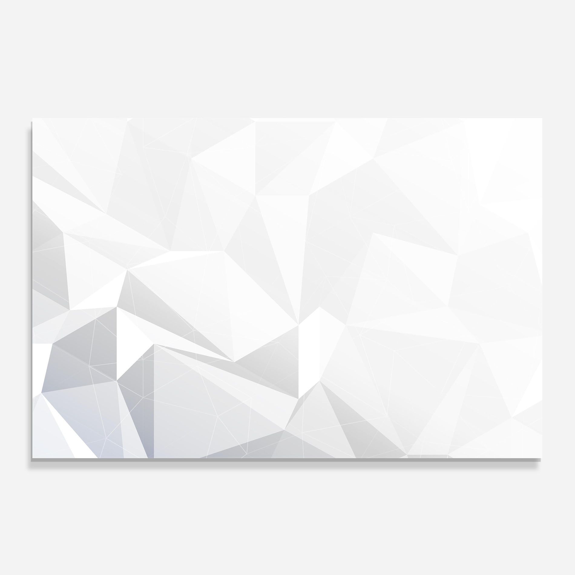 Grey Triangle Shape mockup 0