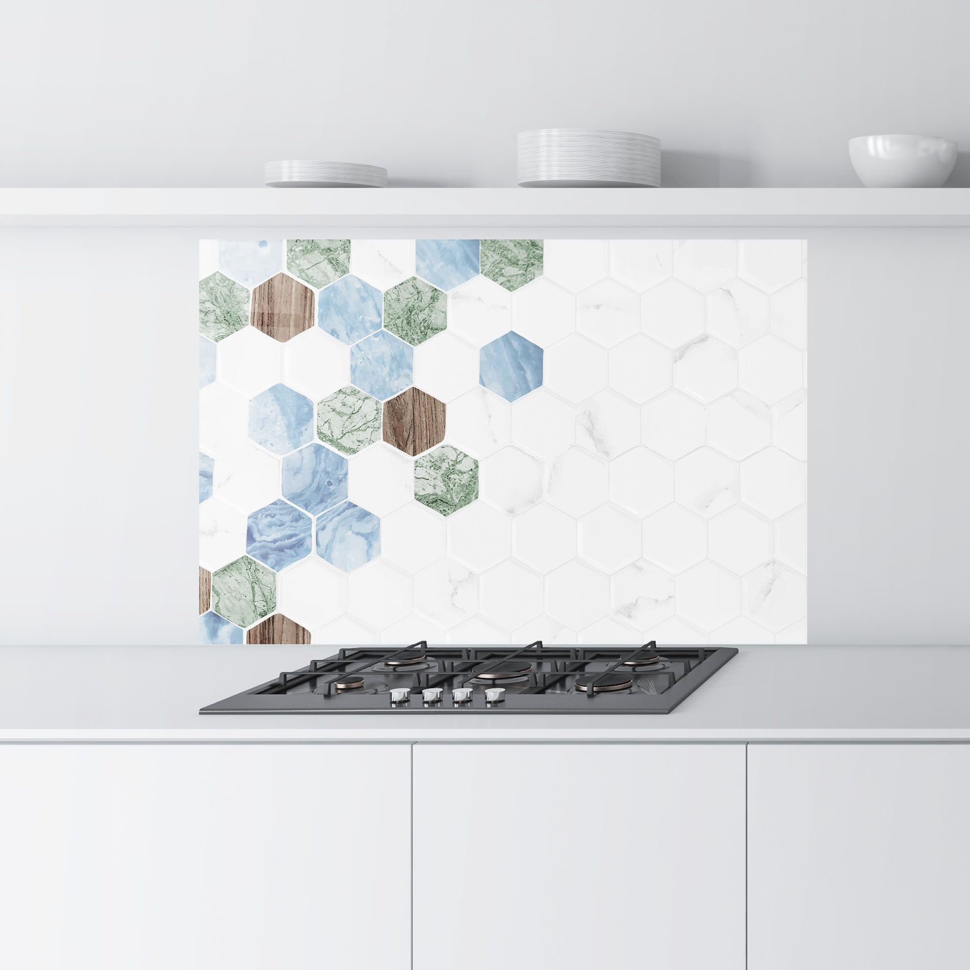Hexagon Pattern mockup 9
