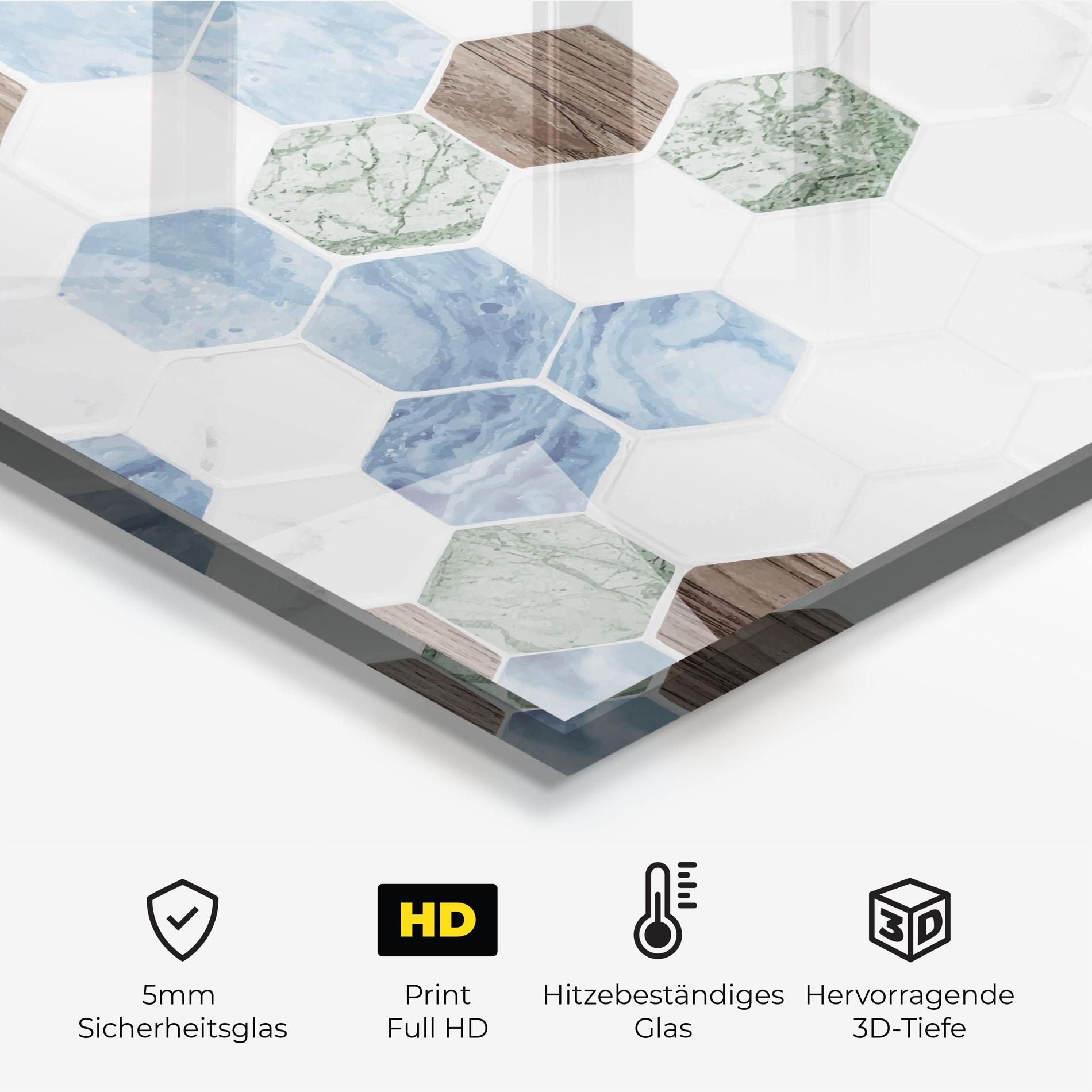 Hexagon Pattern mockup 2