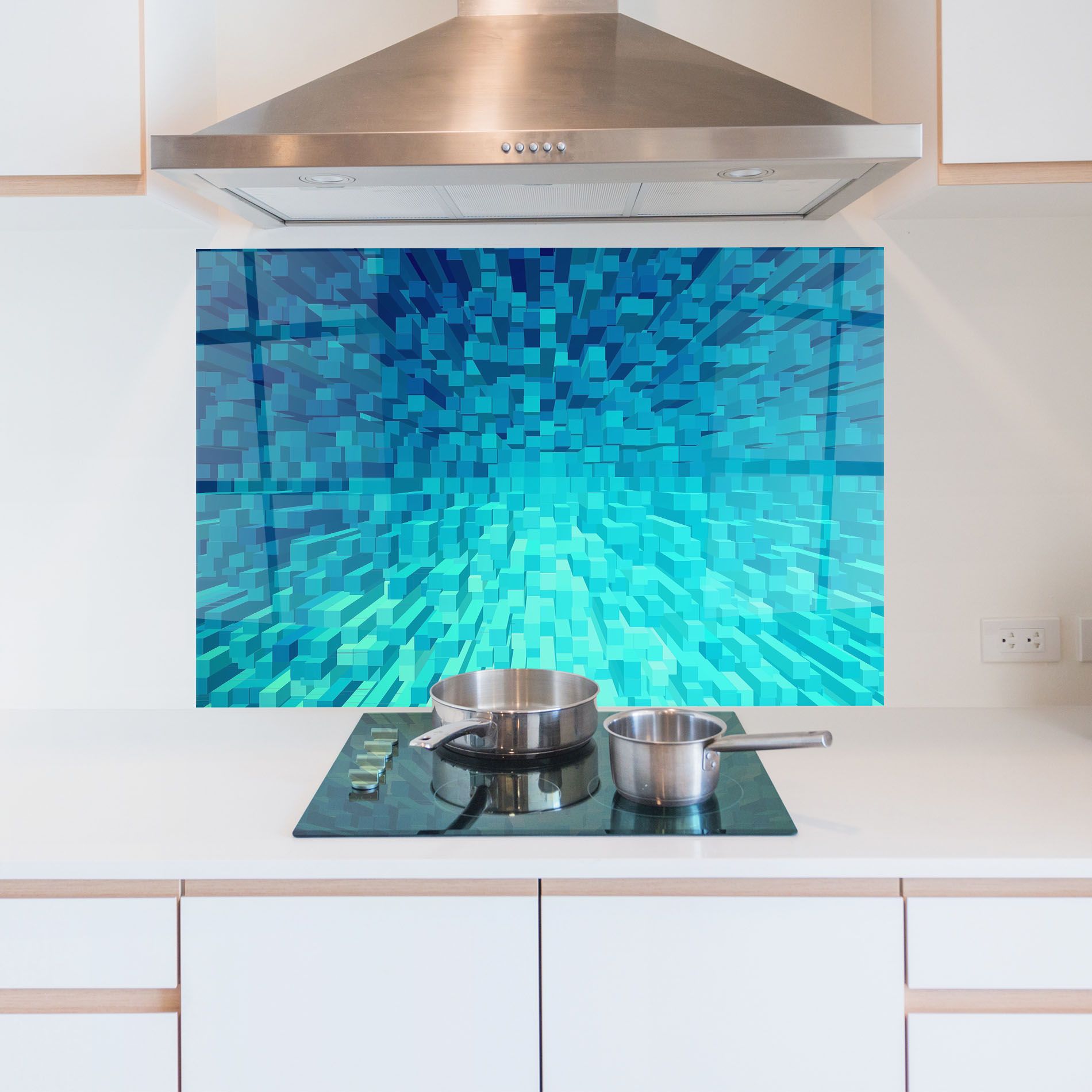 Blue Square Mix mockup 5