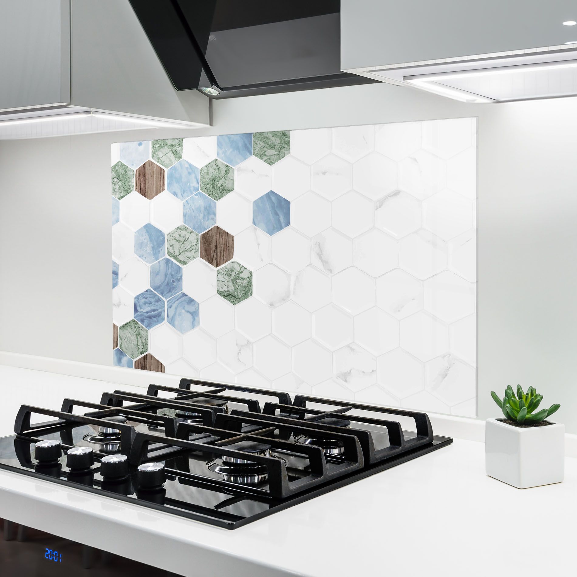 Hexagon Pattern mockup 6