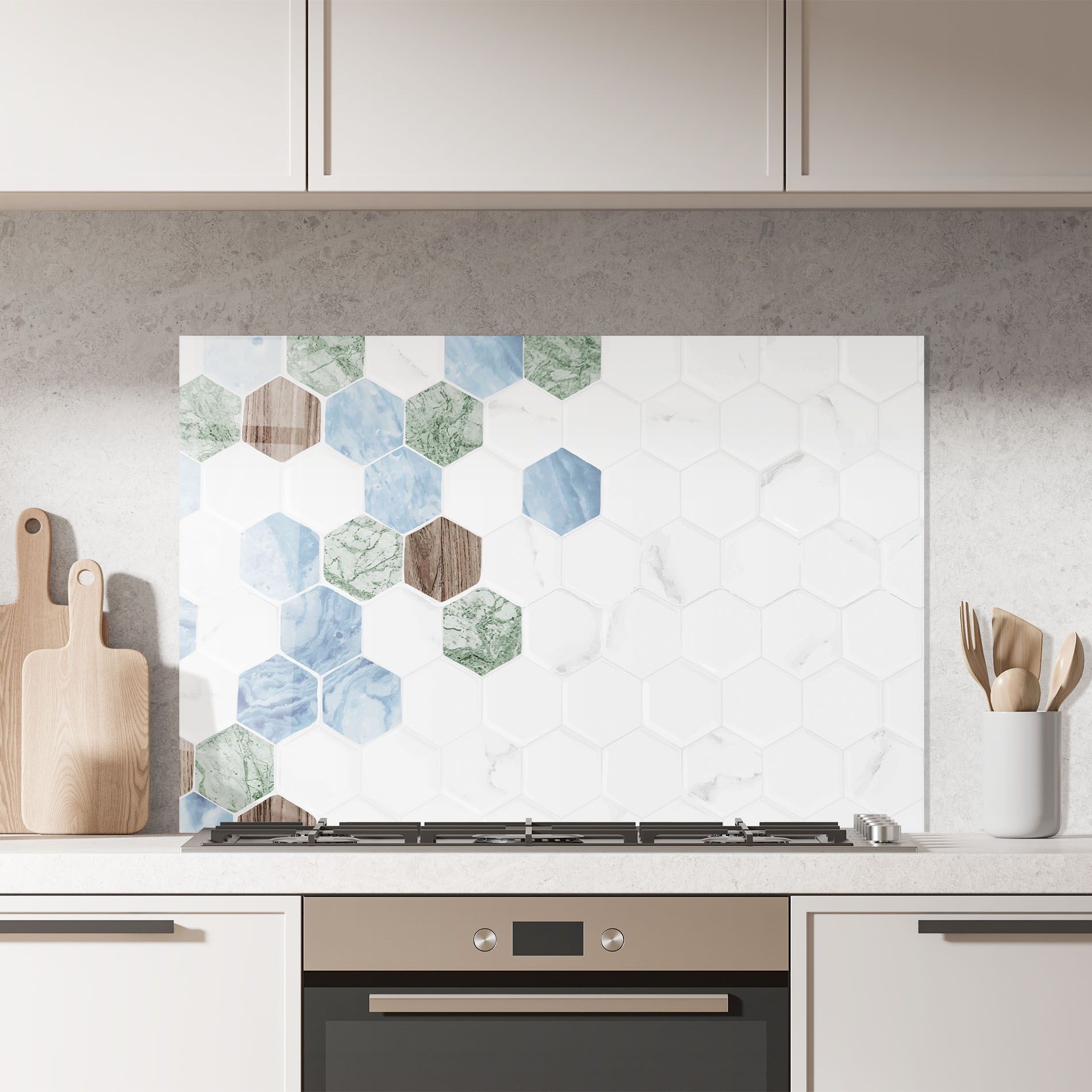 Hexagon Pattern mockup 7
