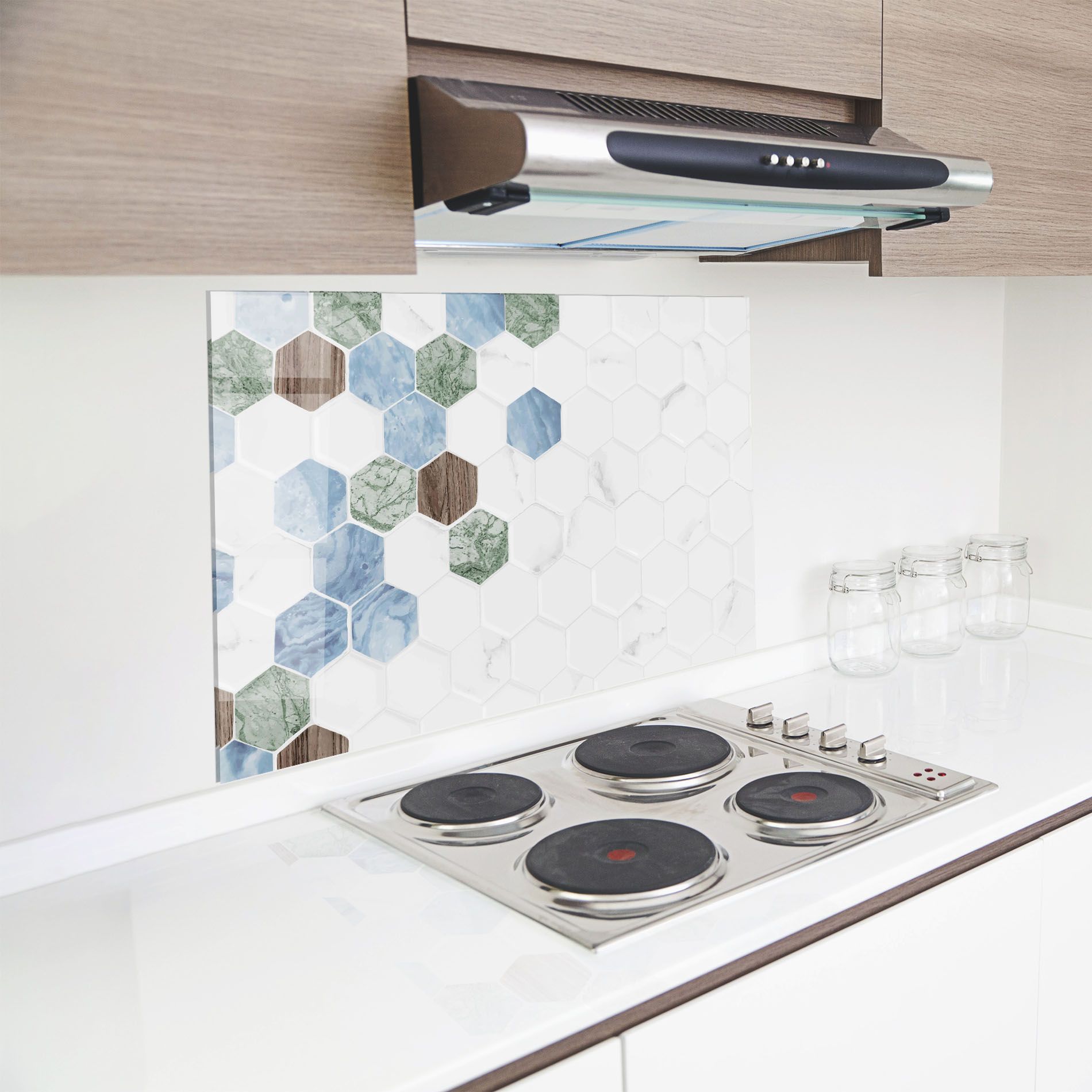 Hexagon Pattern mockup 8