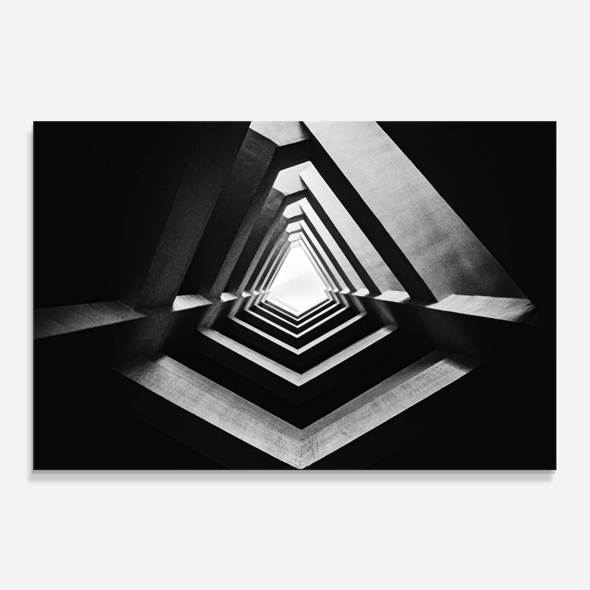 Küchenrückwand Glas Dark Shadow mockup 0