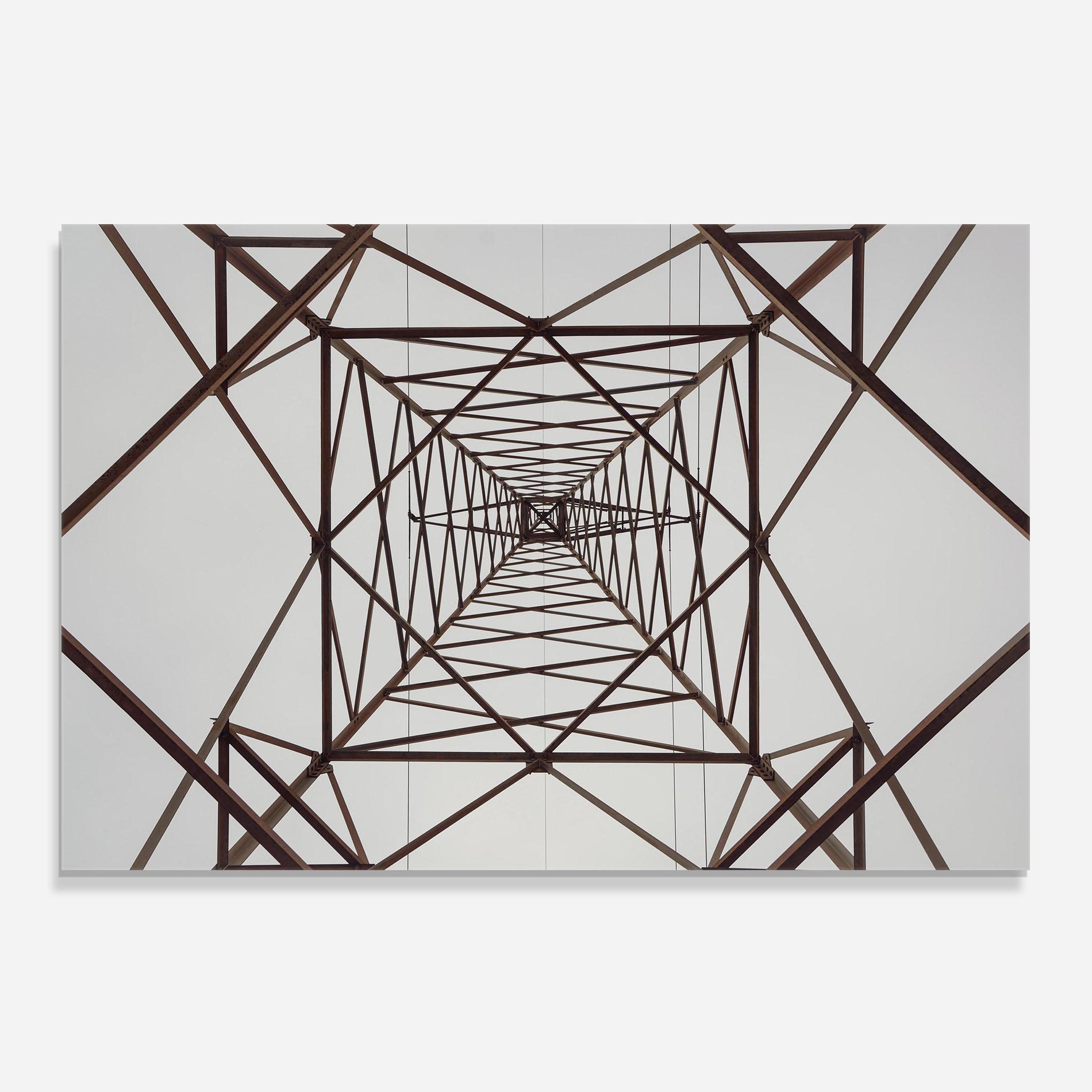 Küchenrückwand Glas Geometric Pillar mockup 0