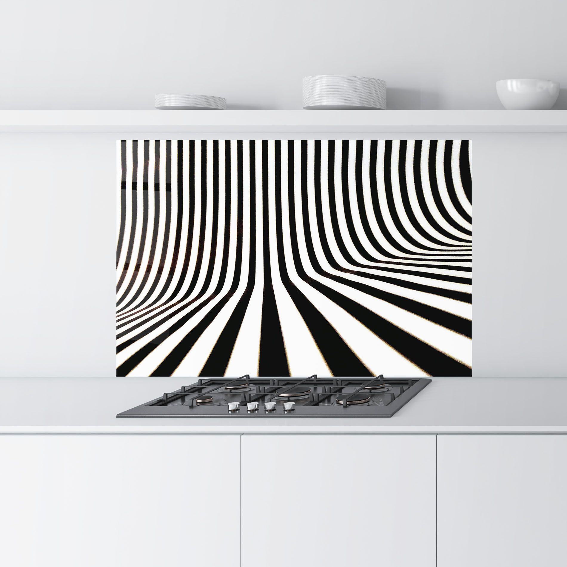 Black And White Illusion mockup 9