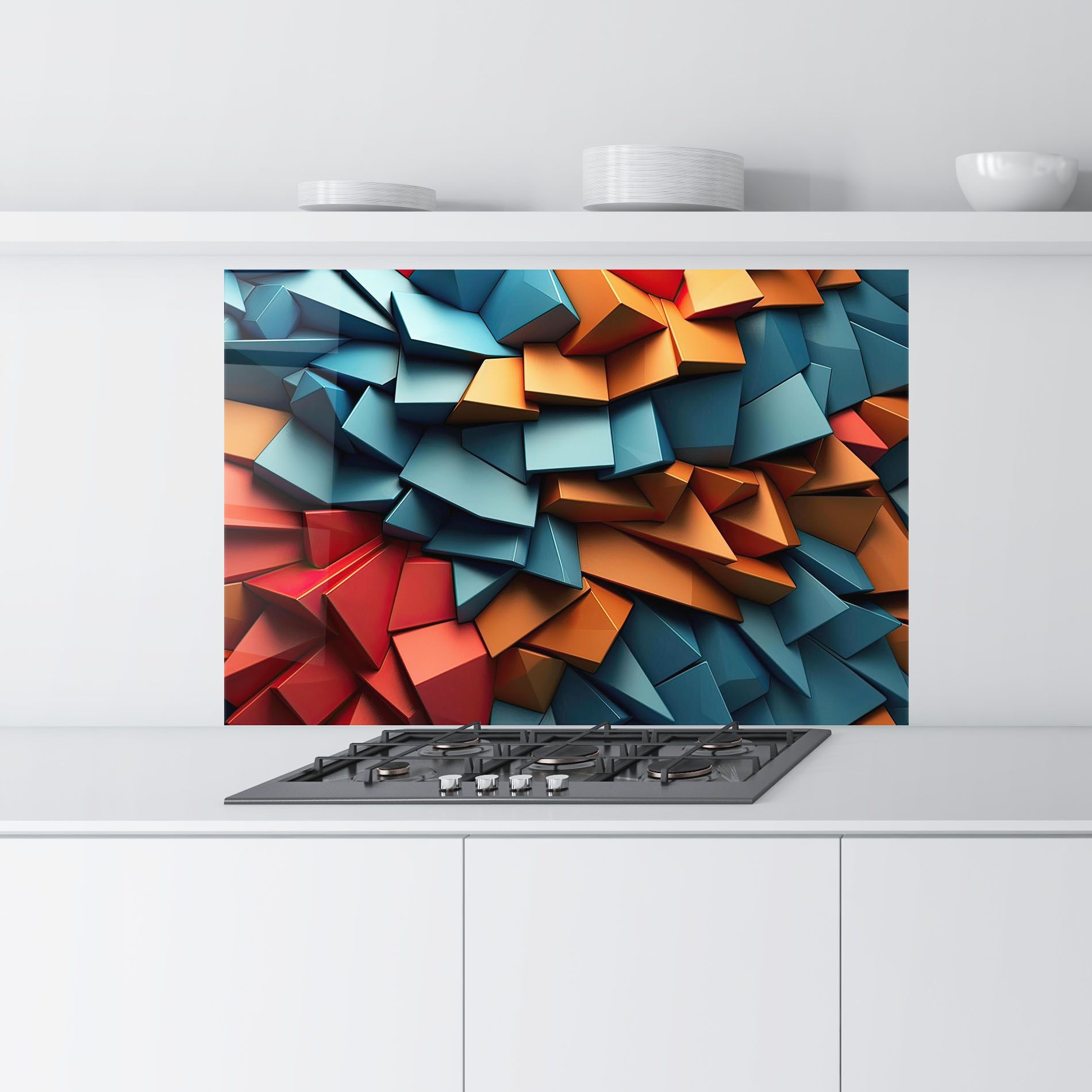Multicolor Pattern mockup 9