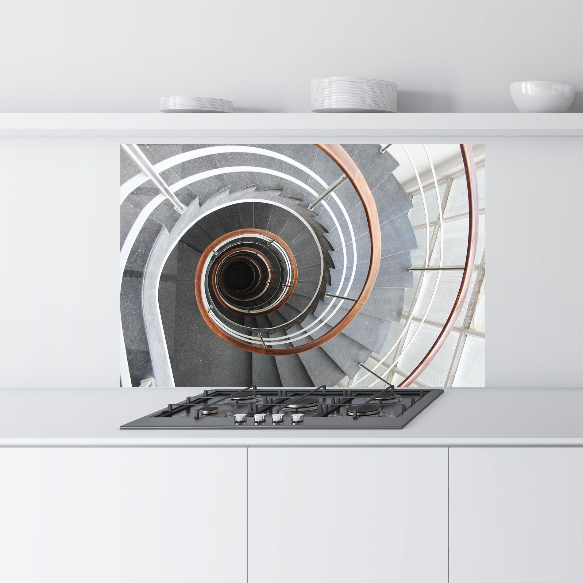 Wood Bar Stairs mockup 9