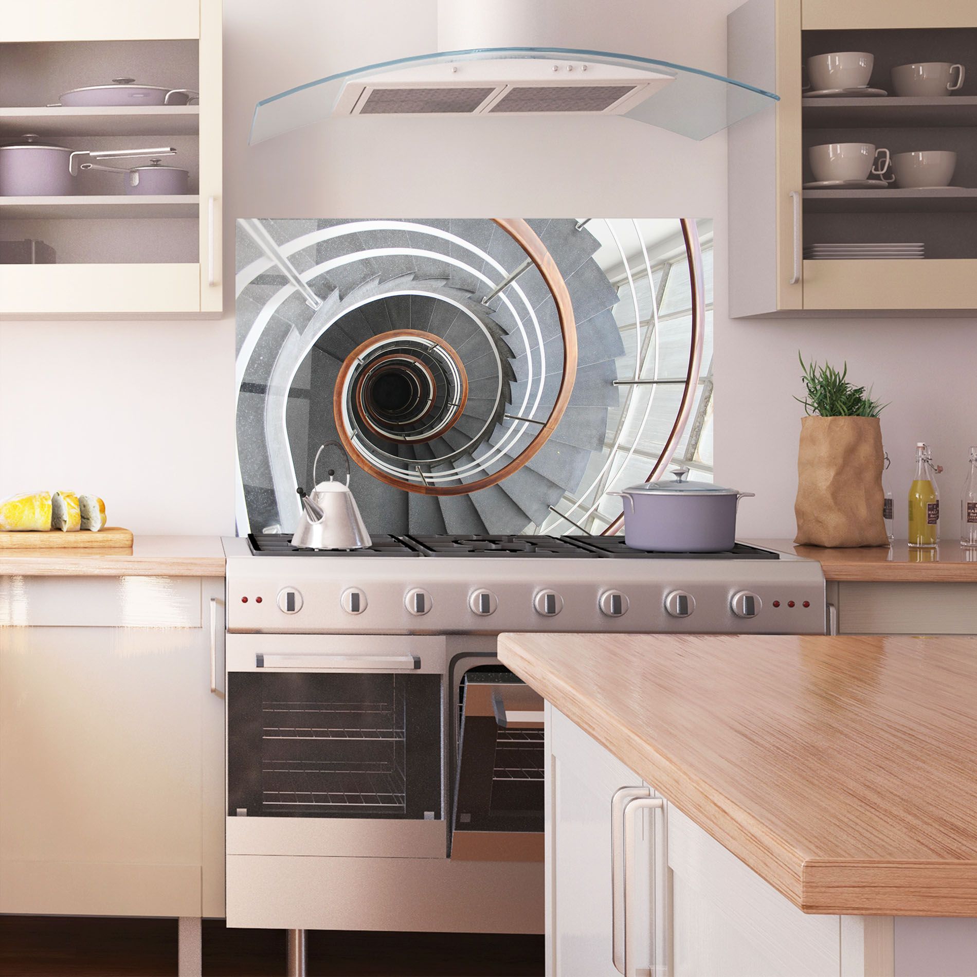 Wood Bar Stairs mockup 1