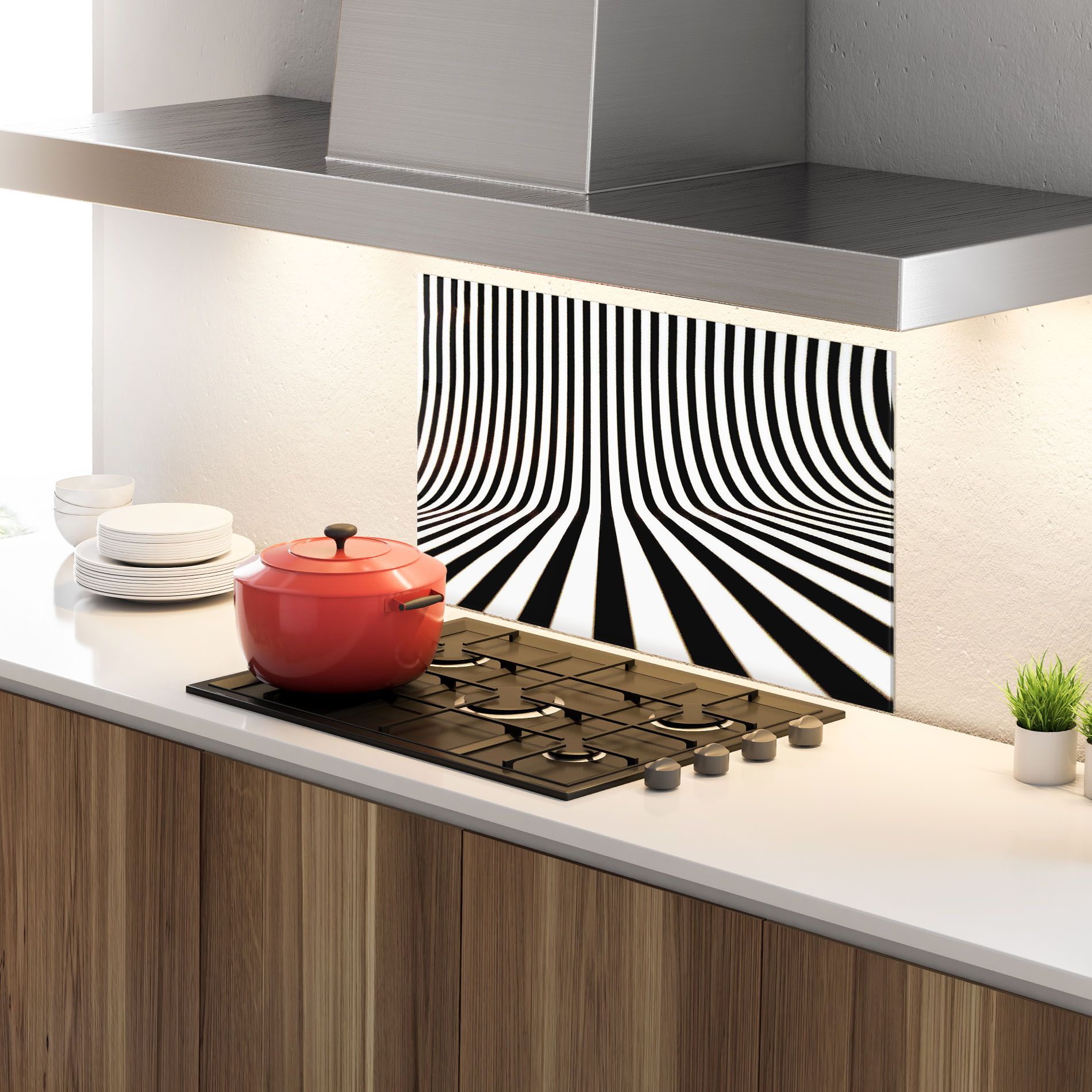 Black And White Illusion mockup 4