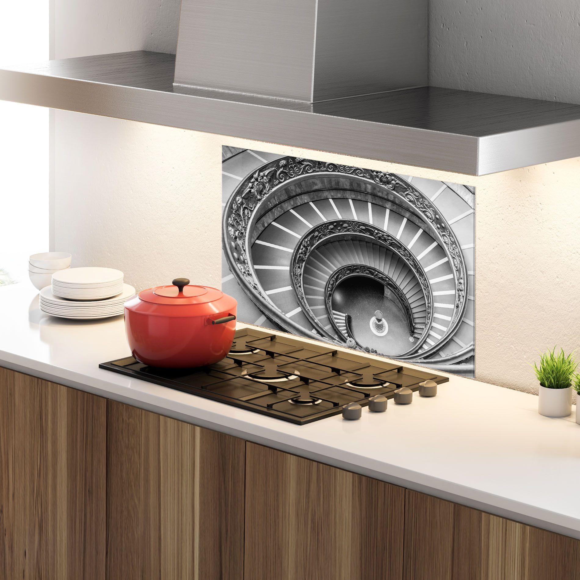 Grey Spiral mockup 4