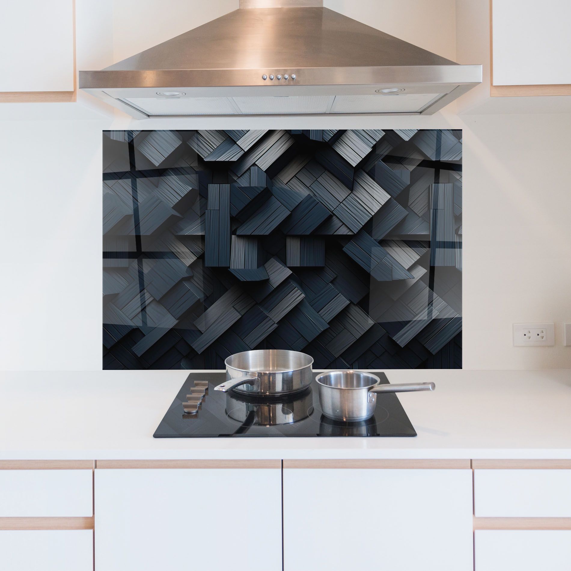 Dark Blue Wall mockup 5