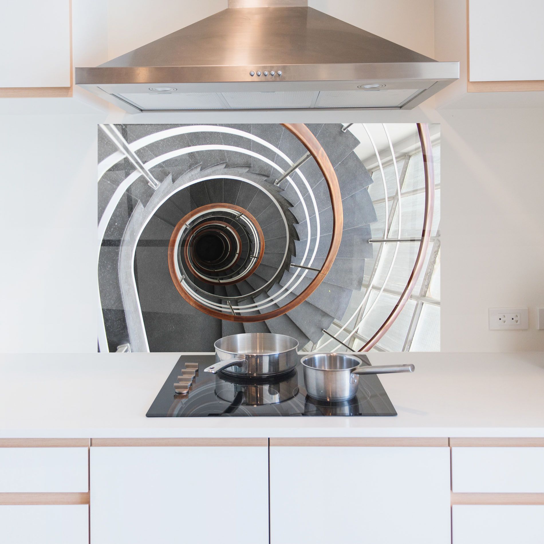 Wood Bar Stairs mockup 5