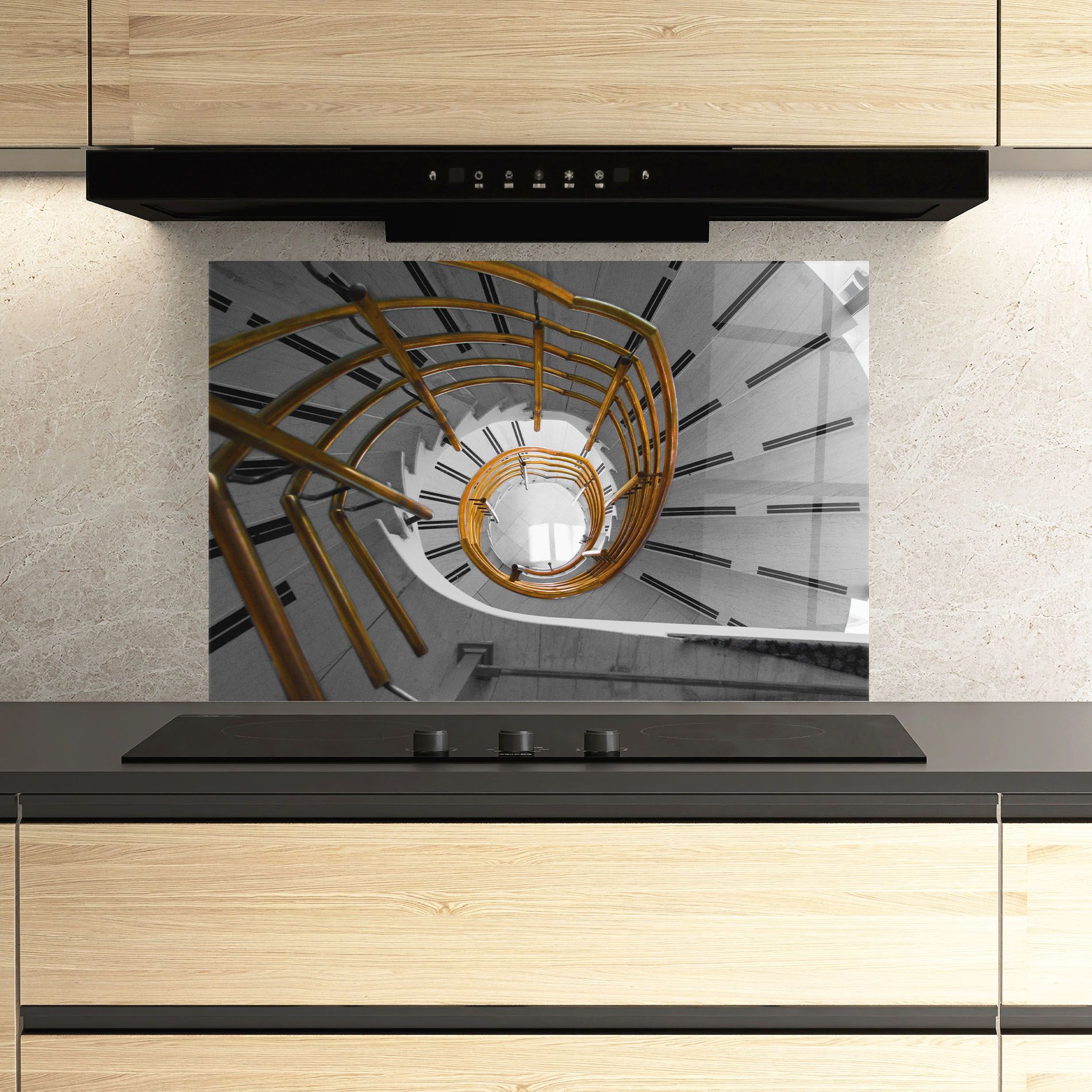 Gold Bar Stairs mockup 3