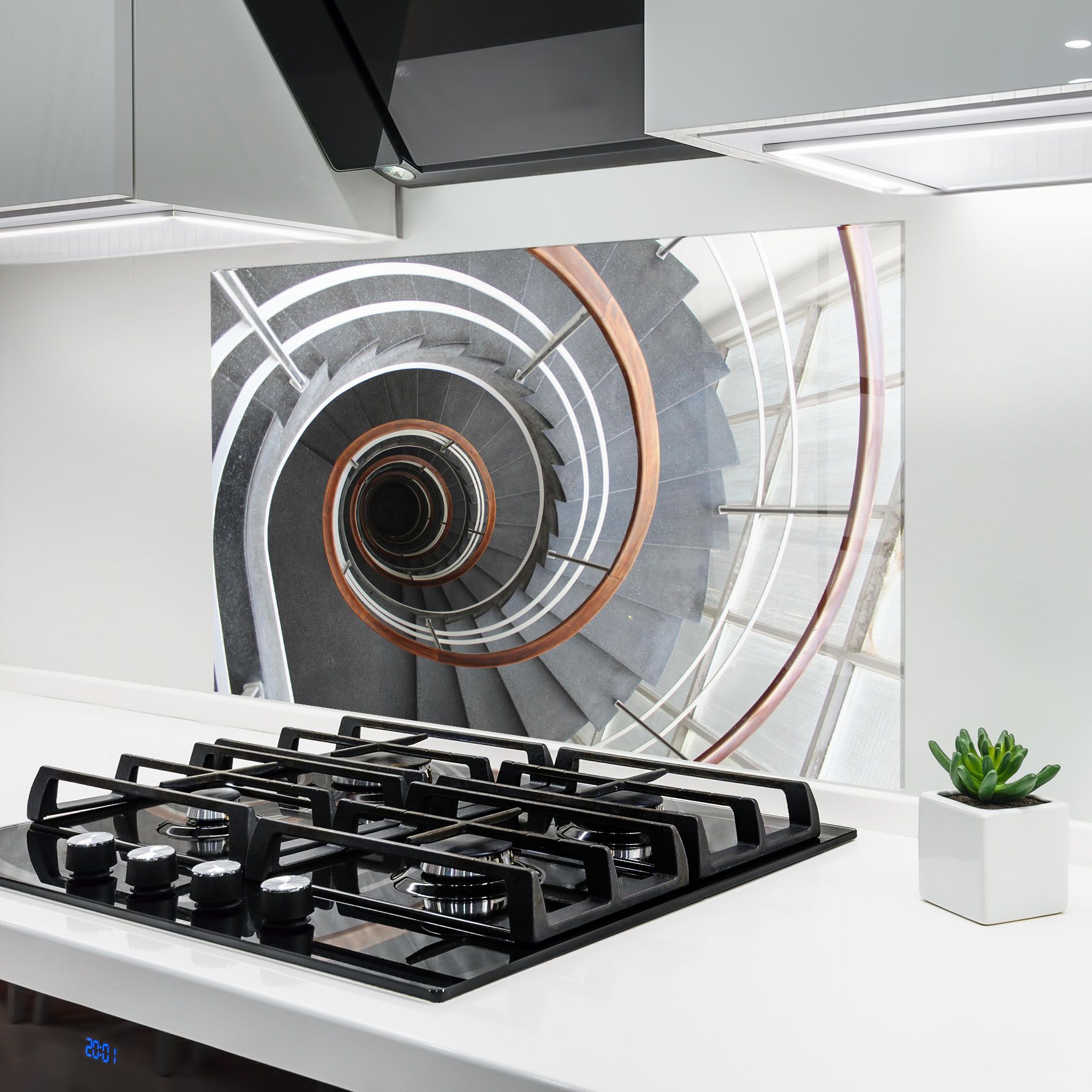 Wood Bar Stairs mockup 6